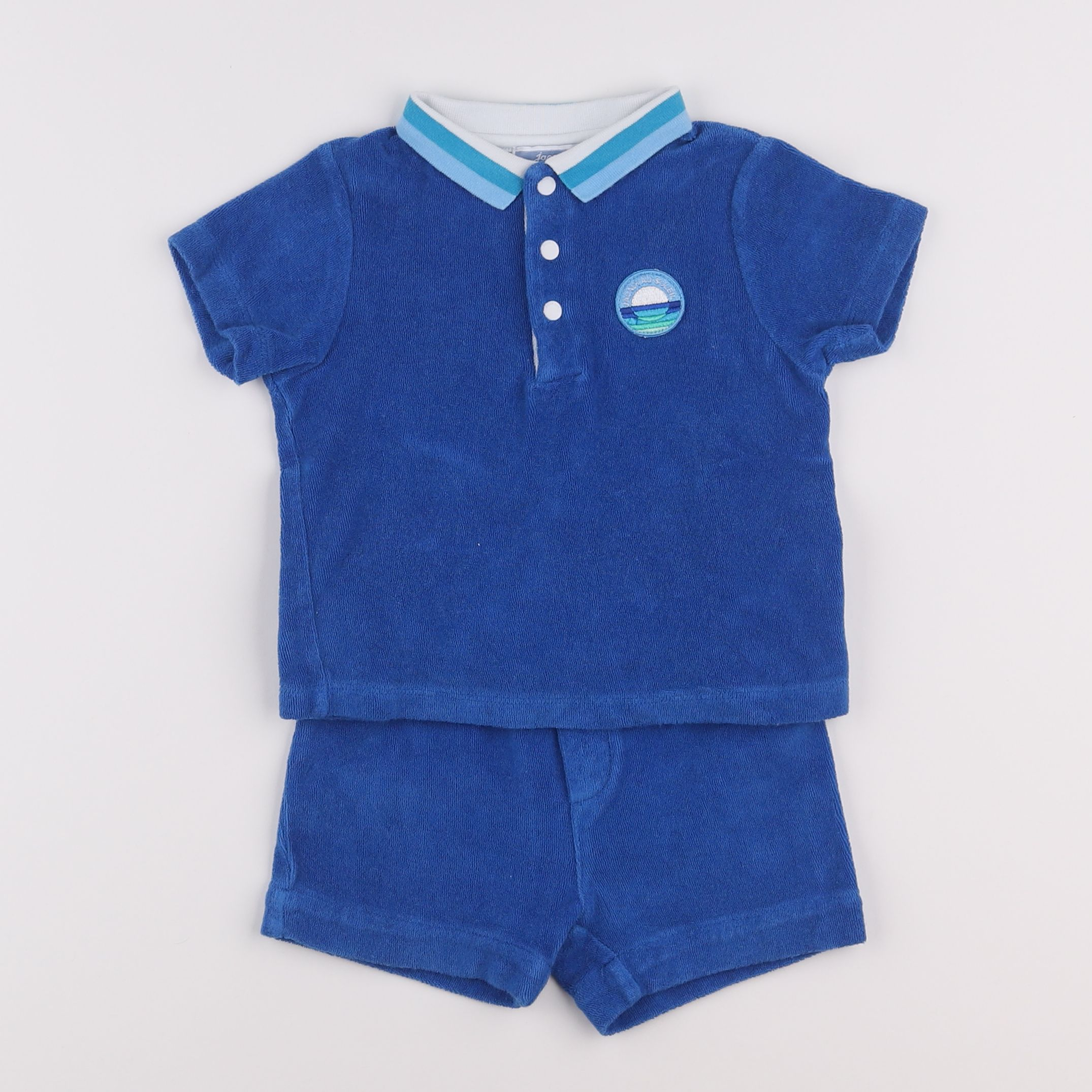 Jacadi - ensemble bleu - 18 mois