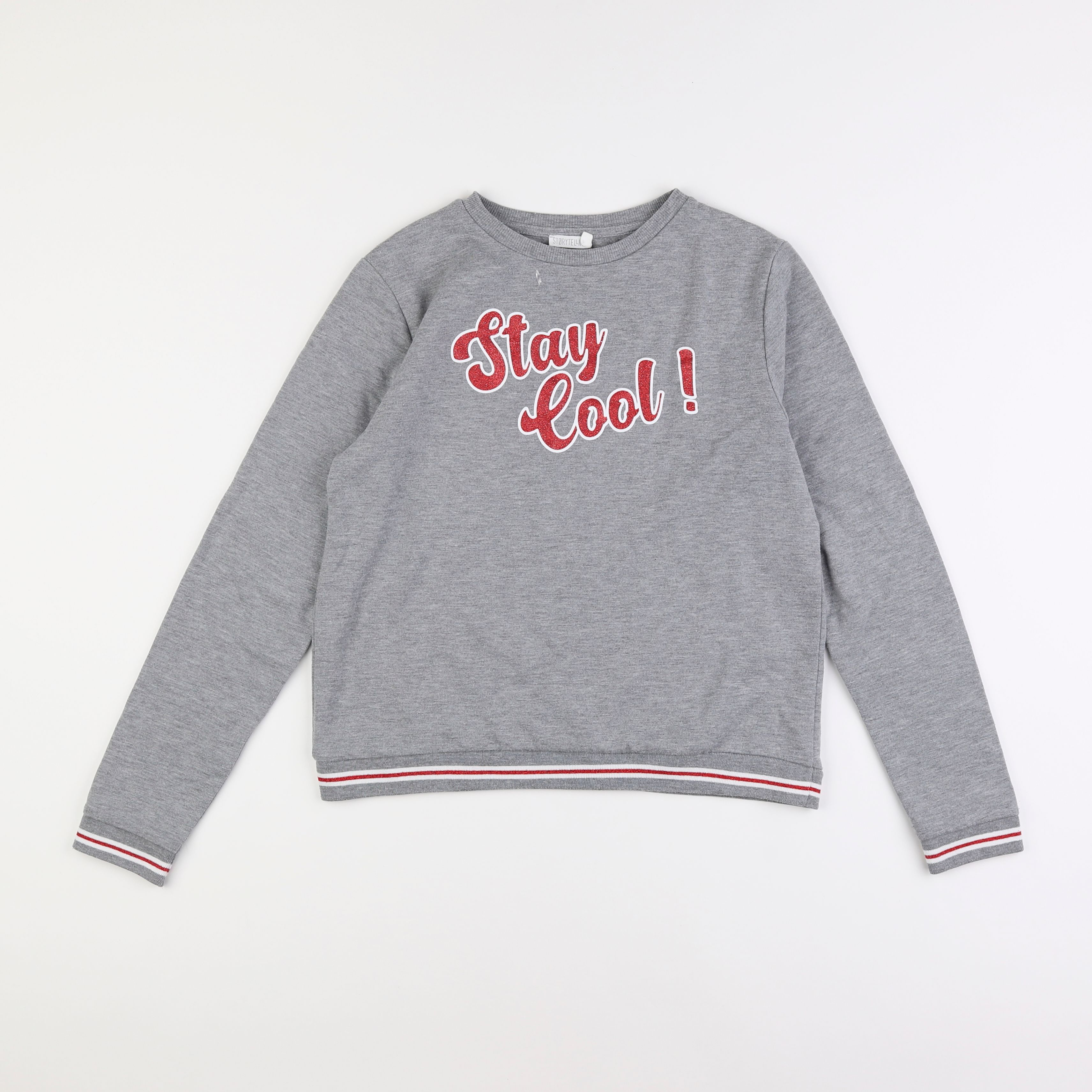 Storytelling - sweat gris - 14 ans