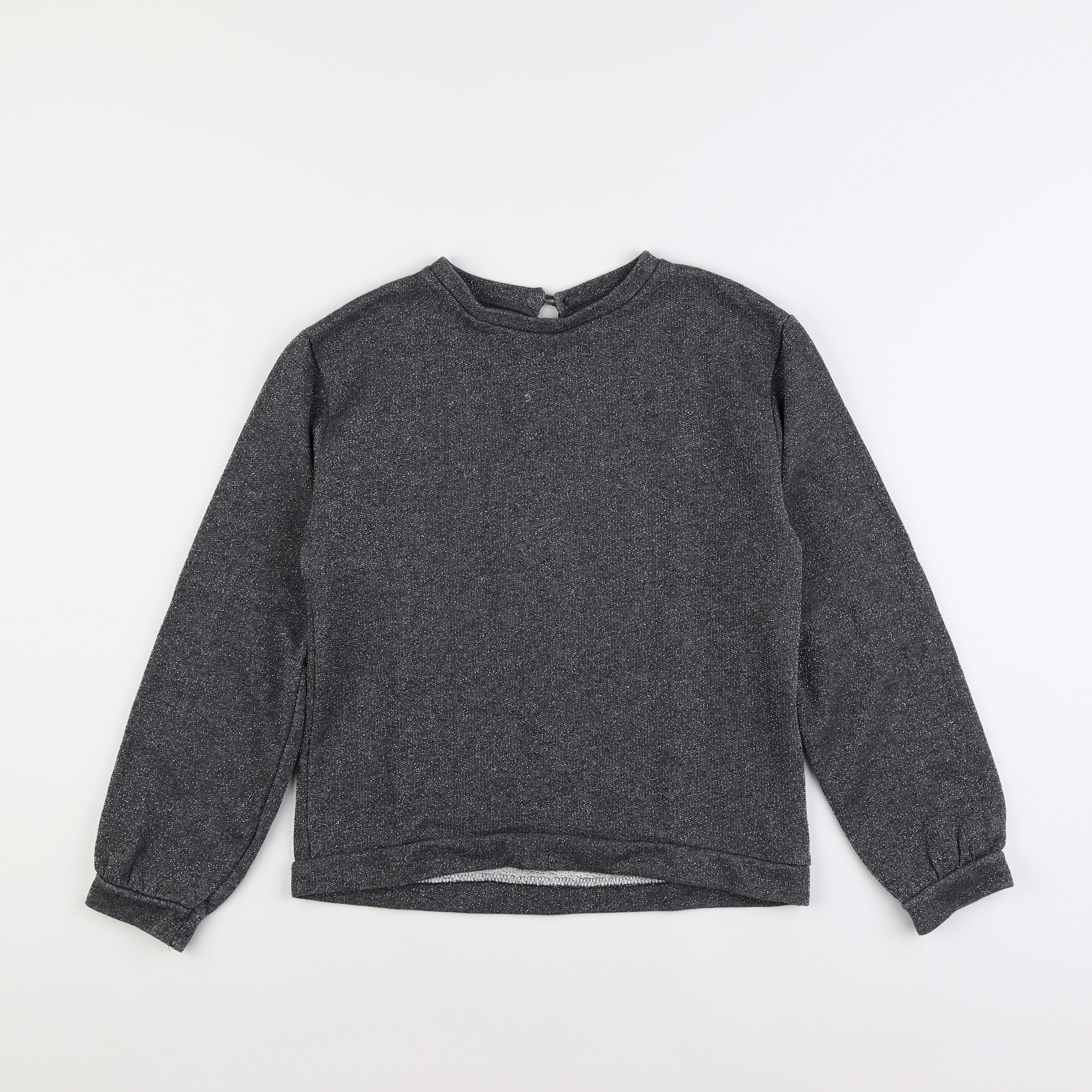 Storytelling - sweat gris, argent - 12 ans