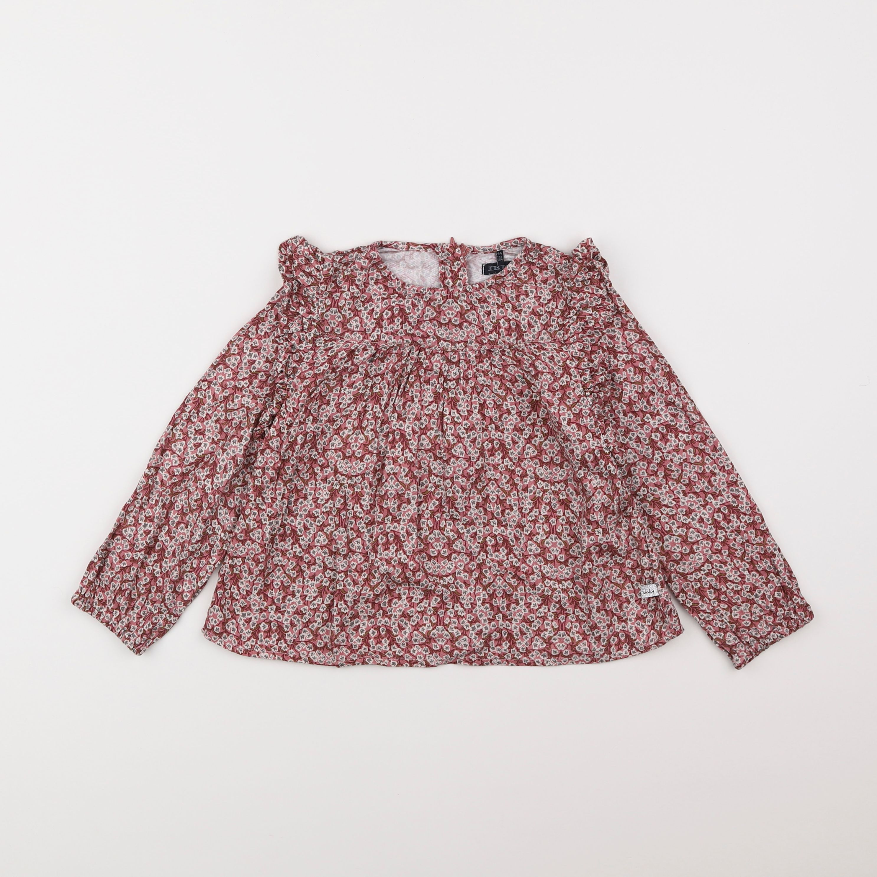 IKKS - blouse rose - 4 ans