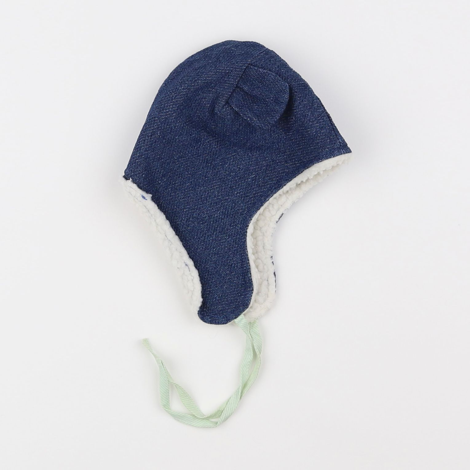 Petit Pan - bonnet bleu - 6/12 mois