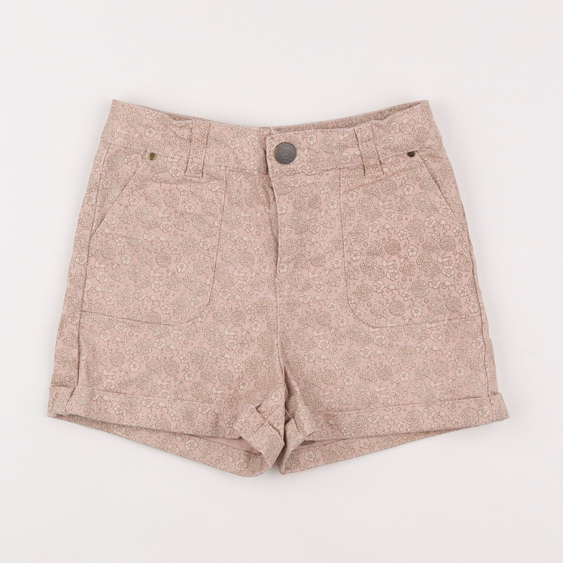 Cyrillus - short beige - 8 ans