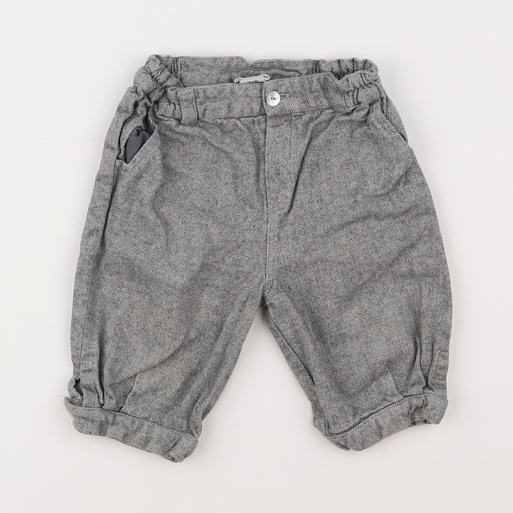 Cyrillus - pantalon gris - 18 mois