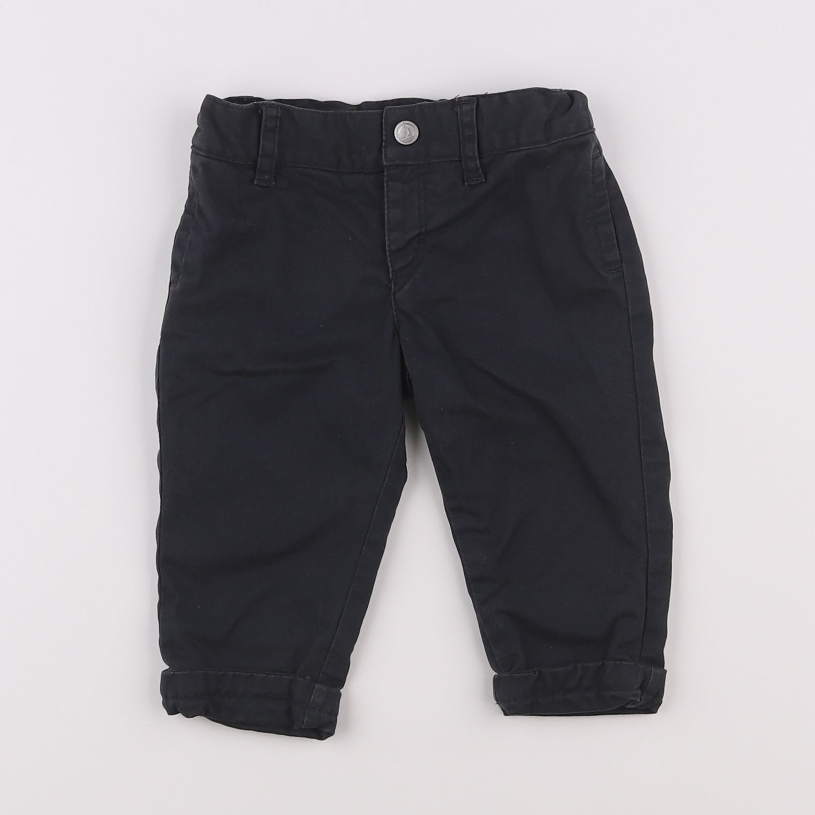 Petit Bateau - pantalon noir - 3 mois