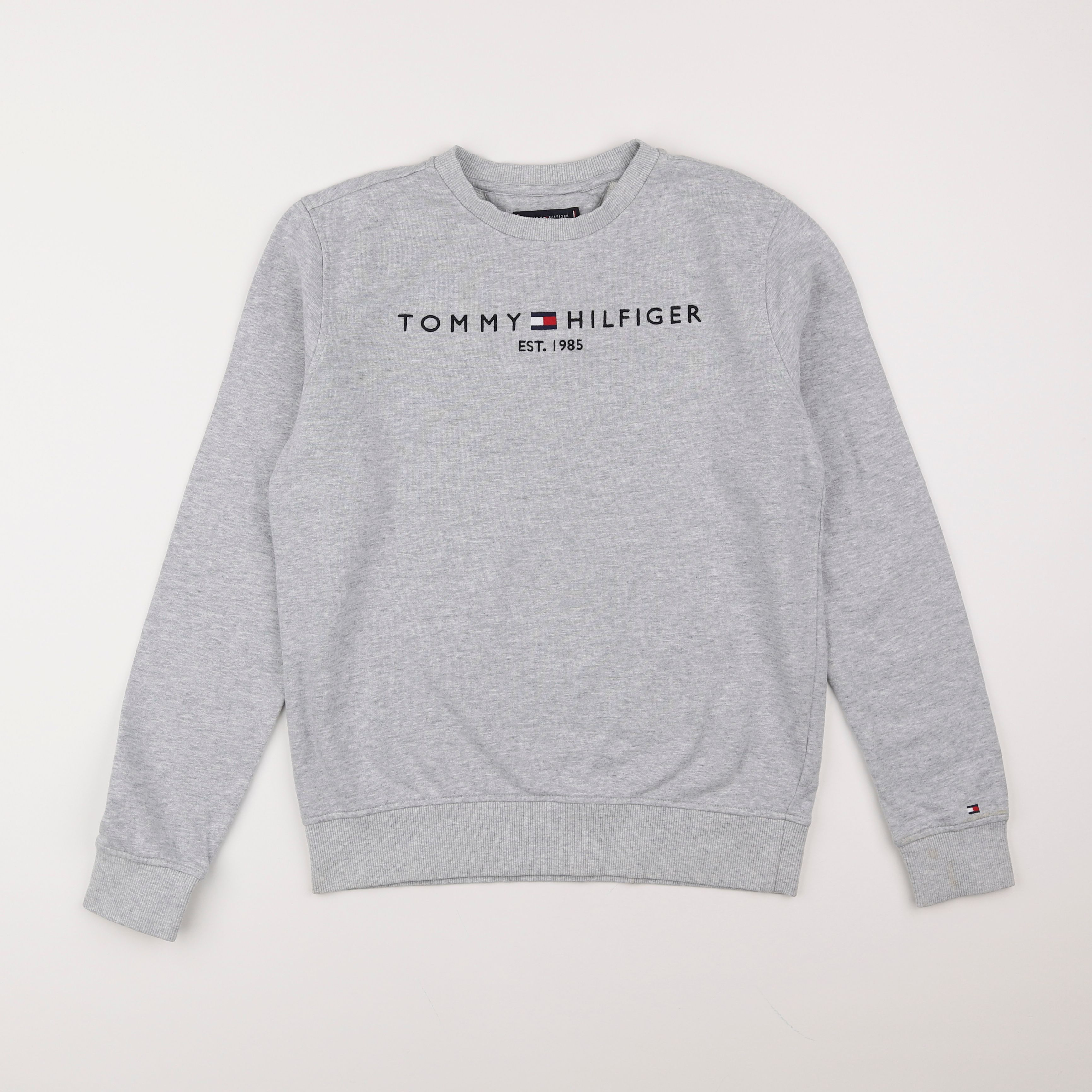 Tommy Hilfiger - sweat gris - 12 ans