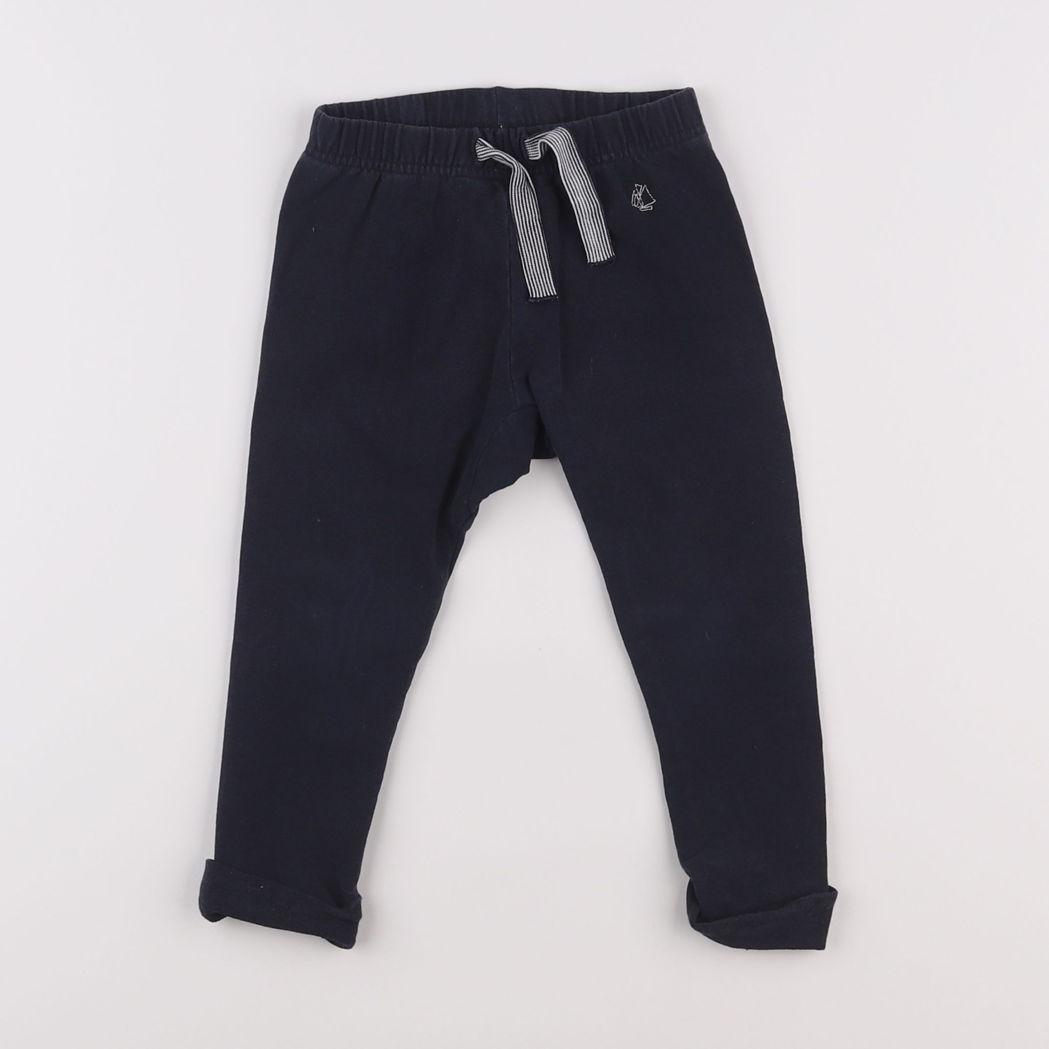 Petit Bateau - jogging bleu - 18 mois