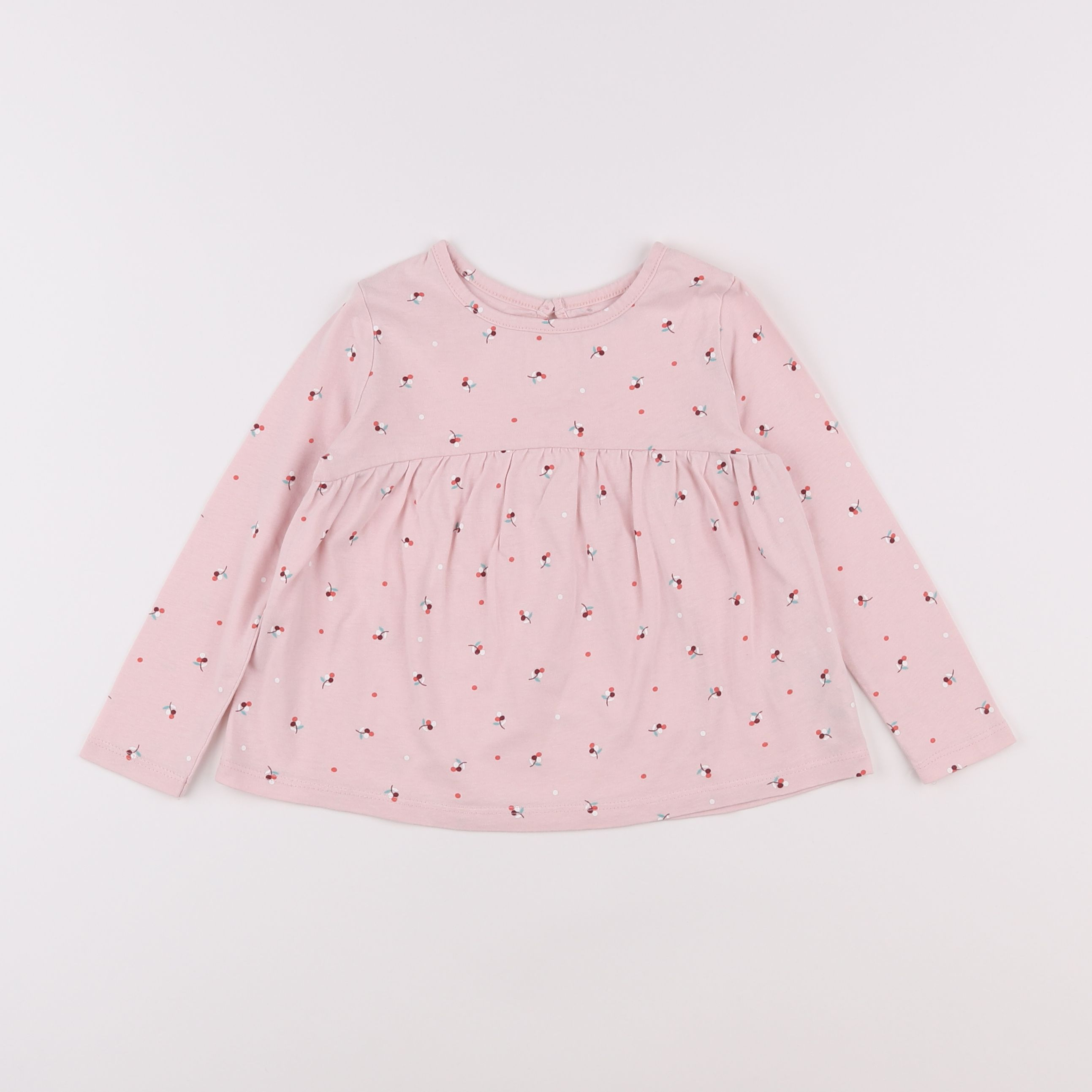 Vertbaudet - tee-shirt rose - 3 ans