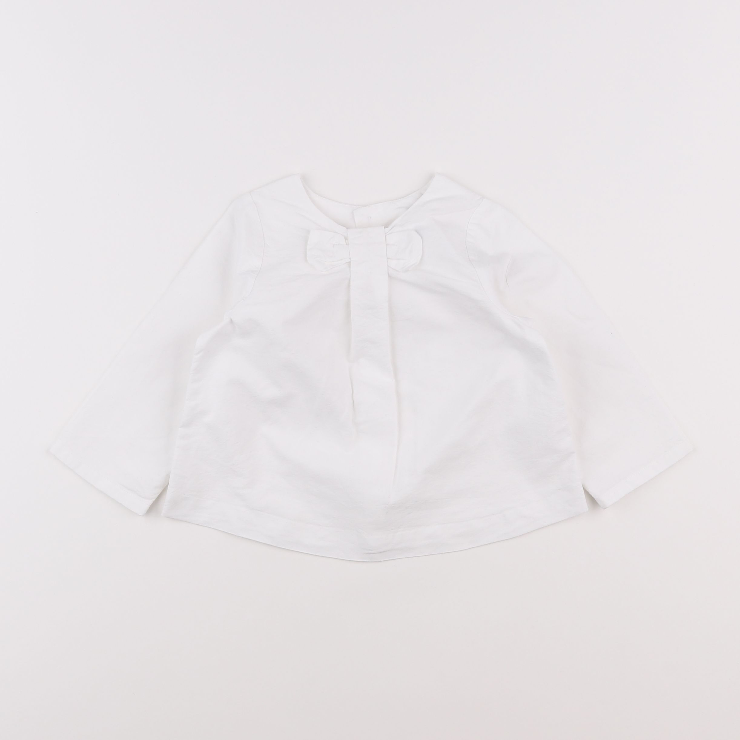 Jacadi - blouse blanc - 18 mois