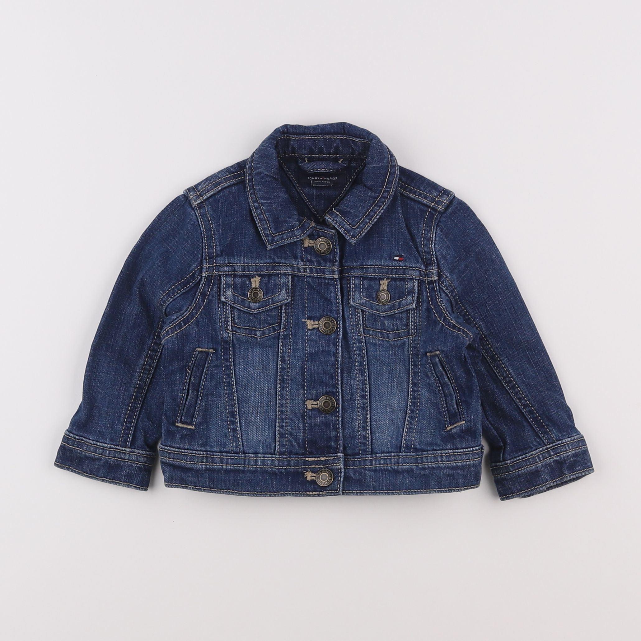 Tommy Hilfiger - veste bleu - 12 mois