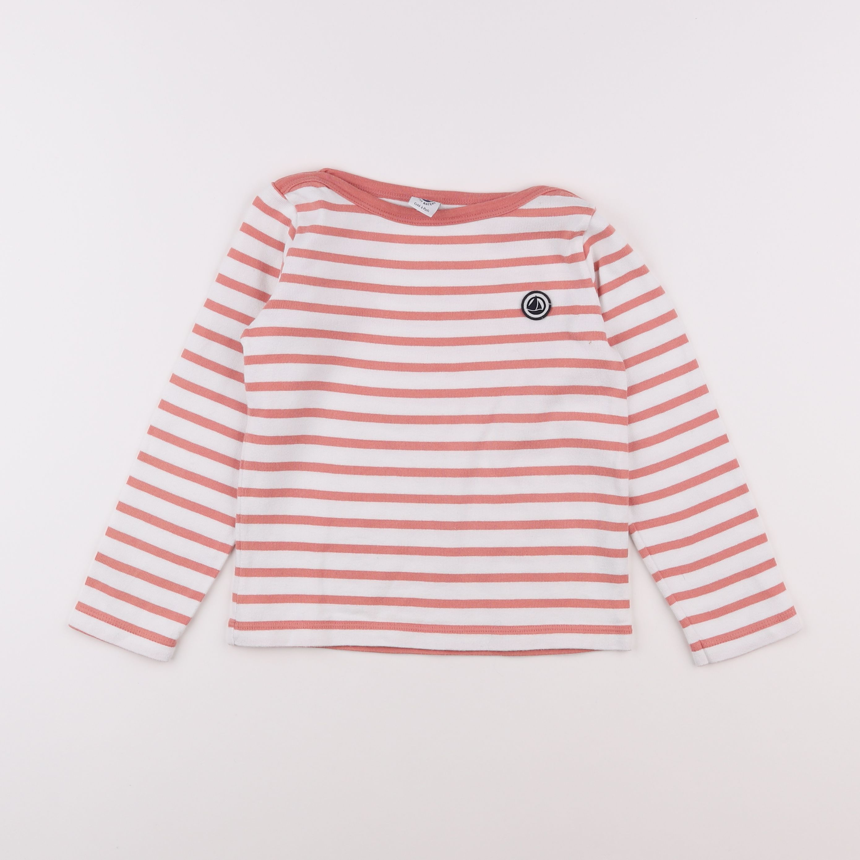 Petit Bateau - tee-shirt rose - 6 ans