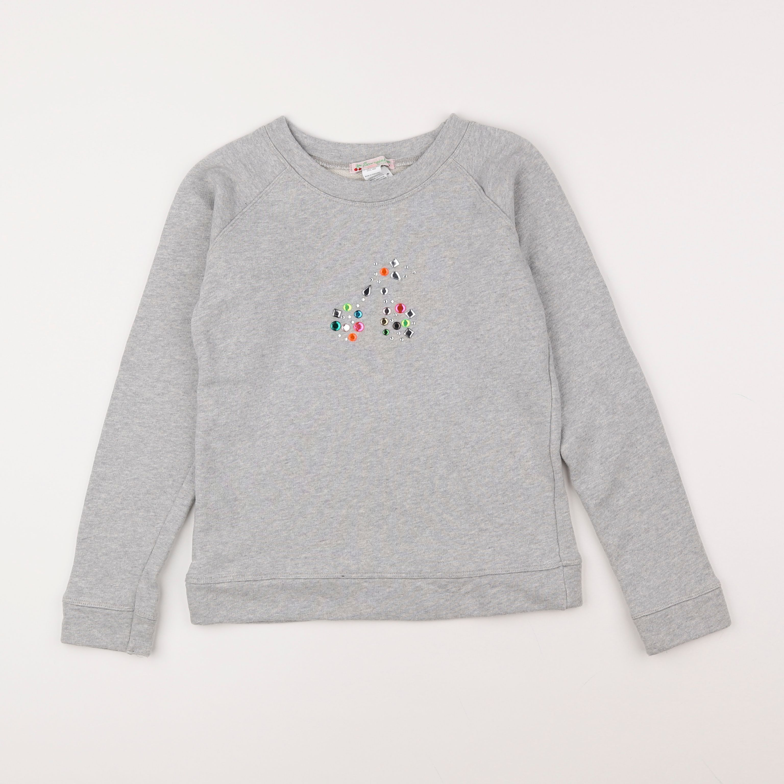 Bonton - sweat gris - 10 ans