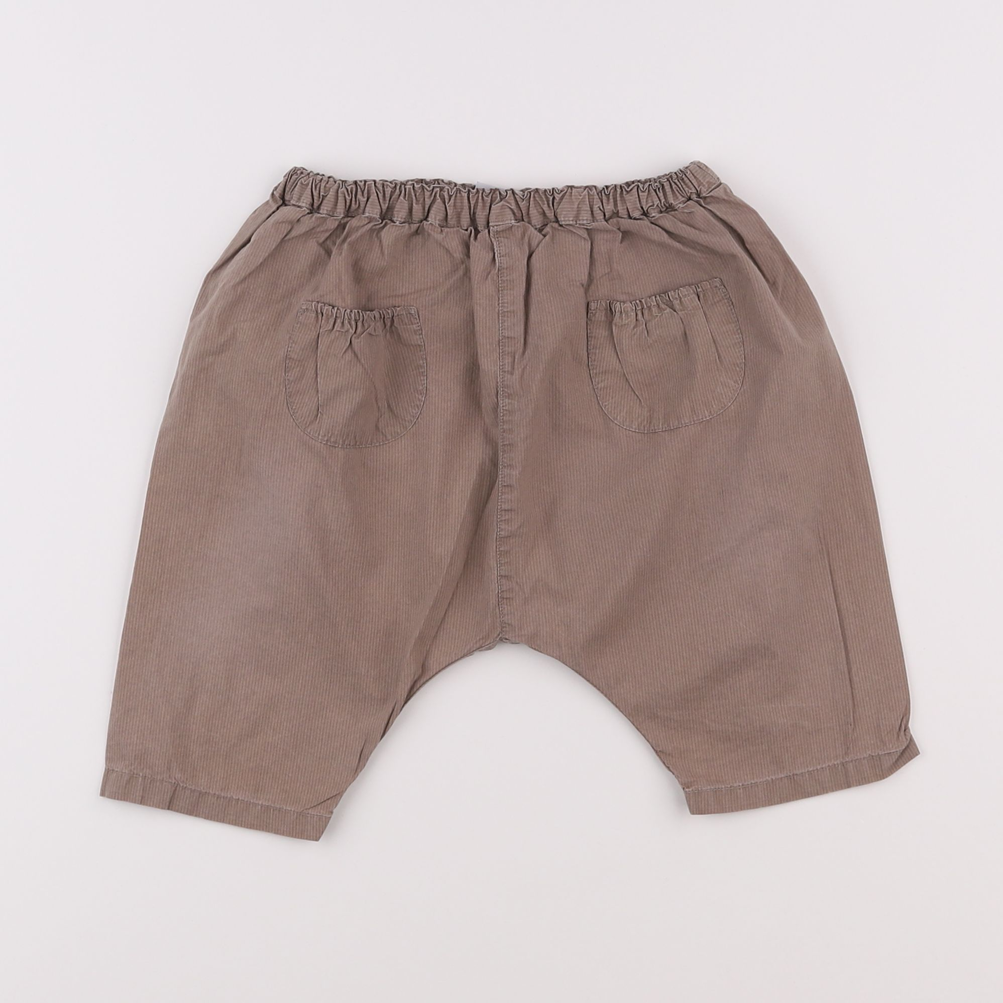 Petit Bateau - sarouel marron - 12 mois