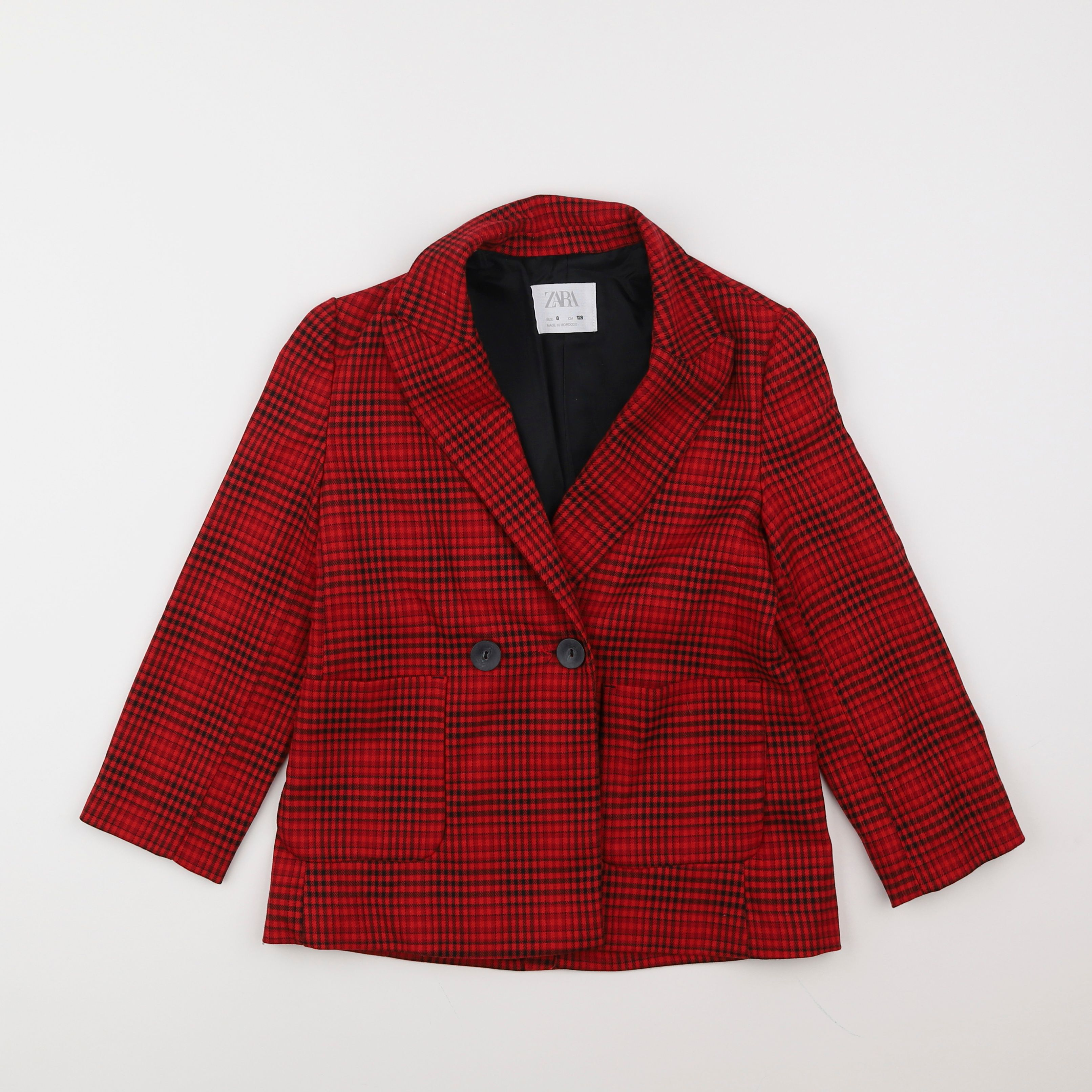 Zara - veste rouge - 8 ans