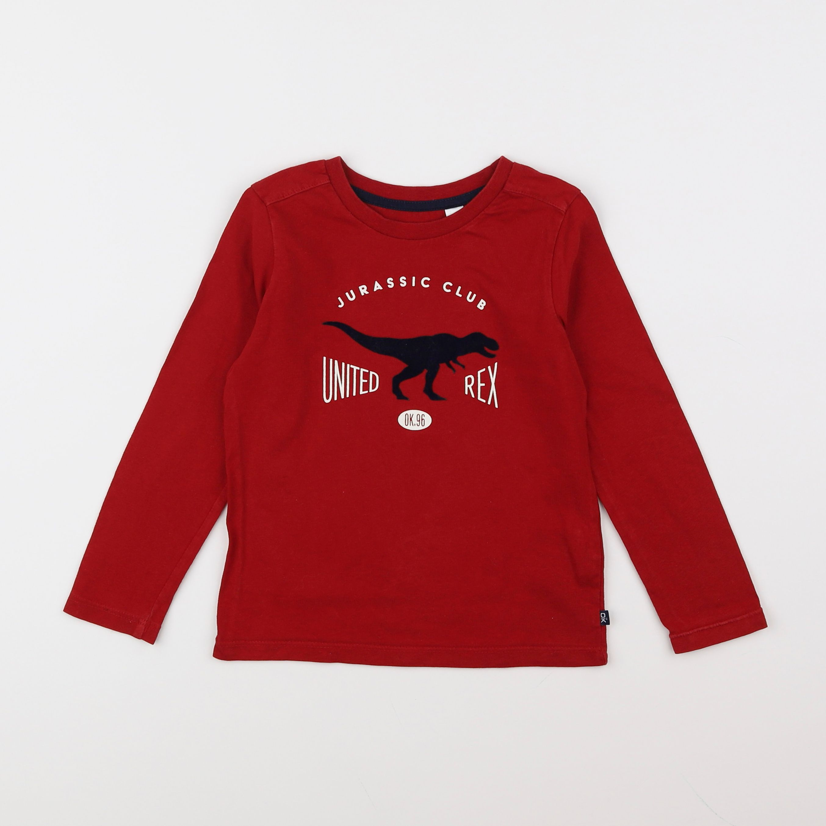 Okaidi - tee-shirt rouge - 4 ans