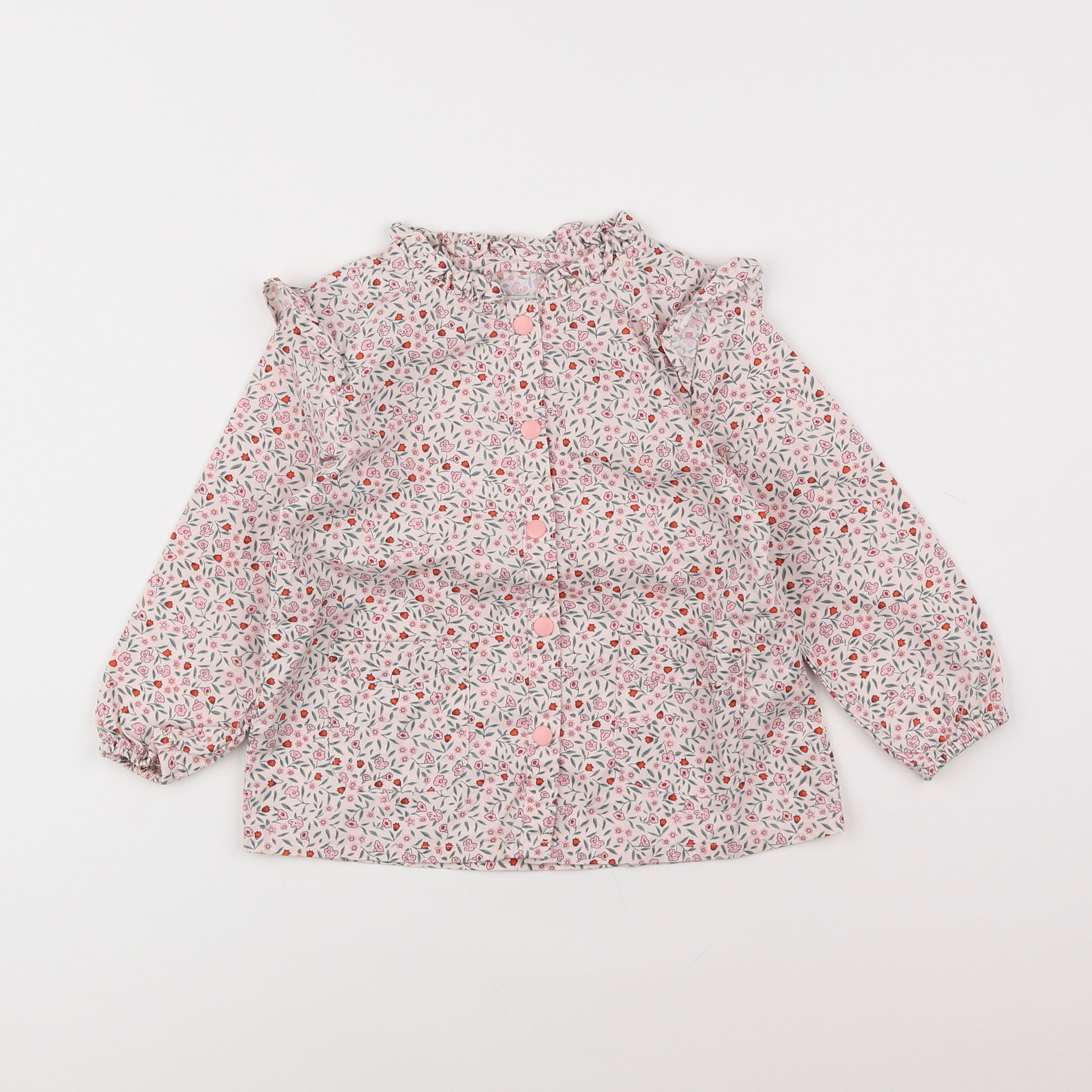 Vertbaudet - blouse rose - 2 ans