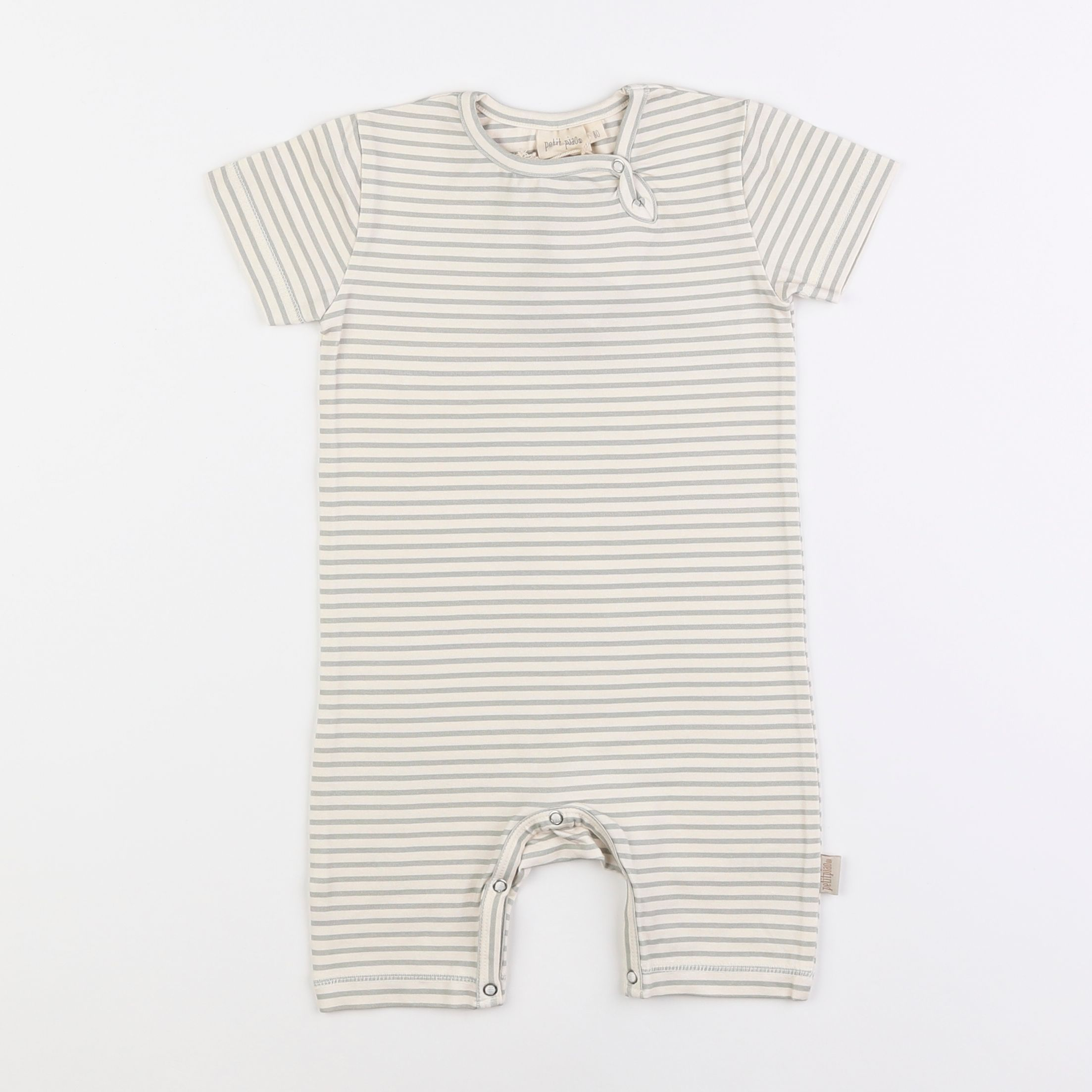 Petit Piao - pyjama coton vert - 12 mois