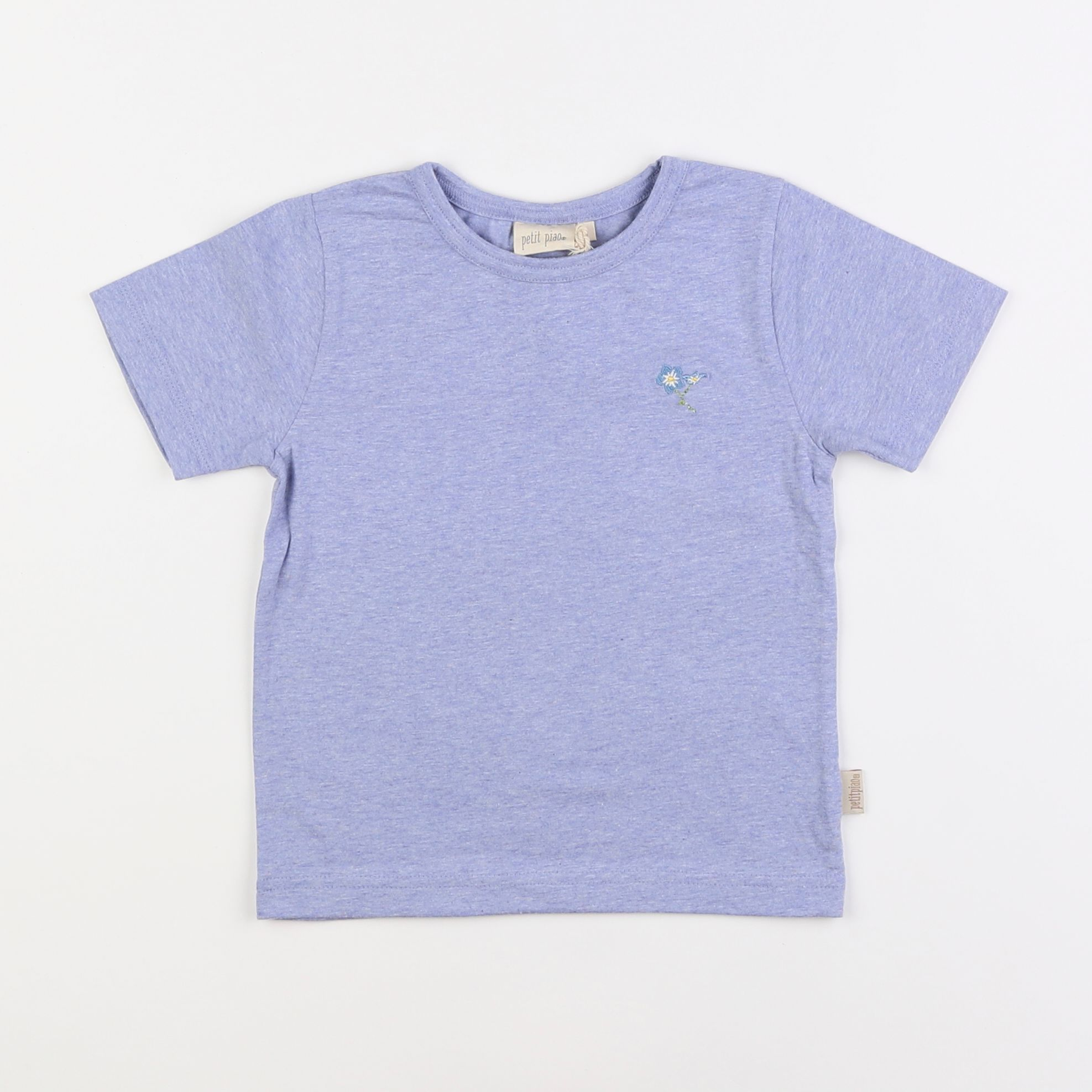 Petit Piao - tee-shirt bleu - 12 mois