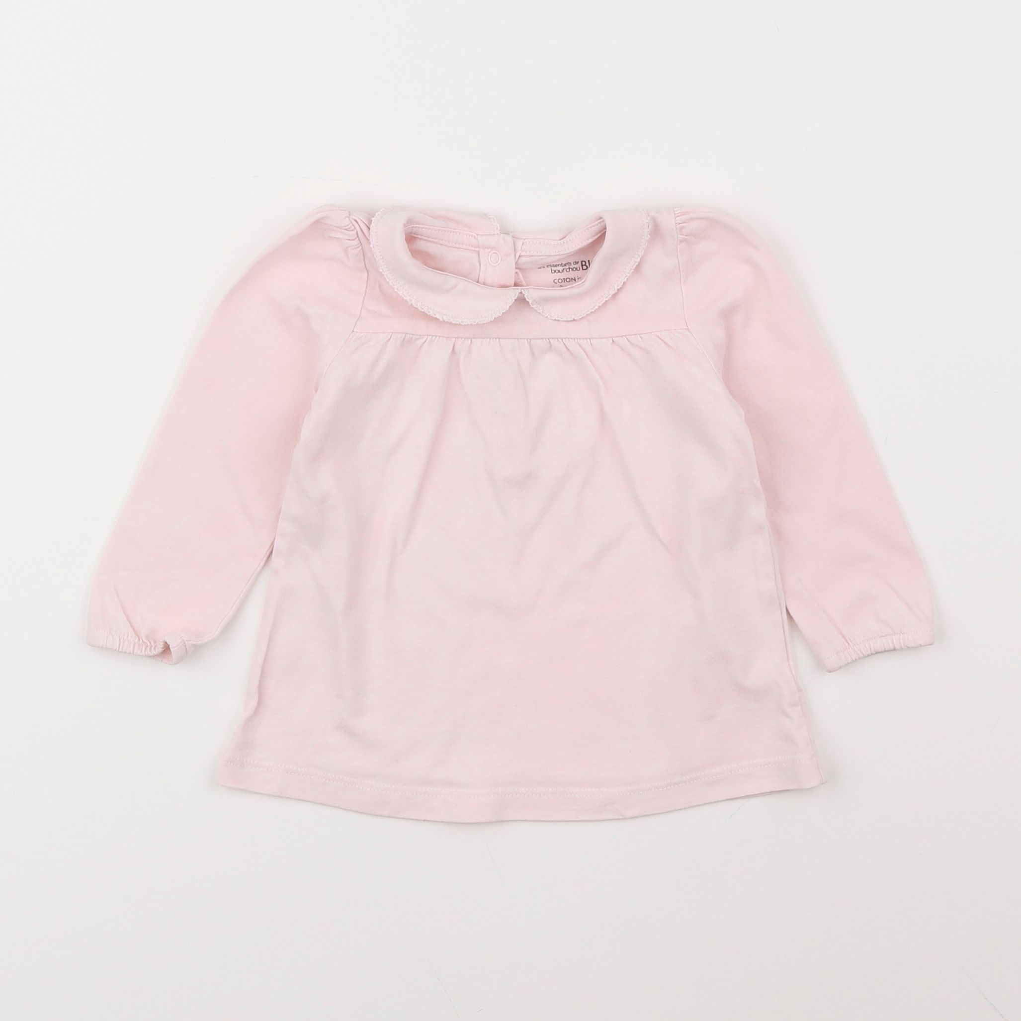 Boutchou - tee-shirt rose - 9 mois