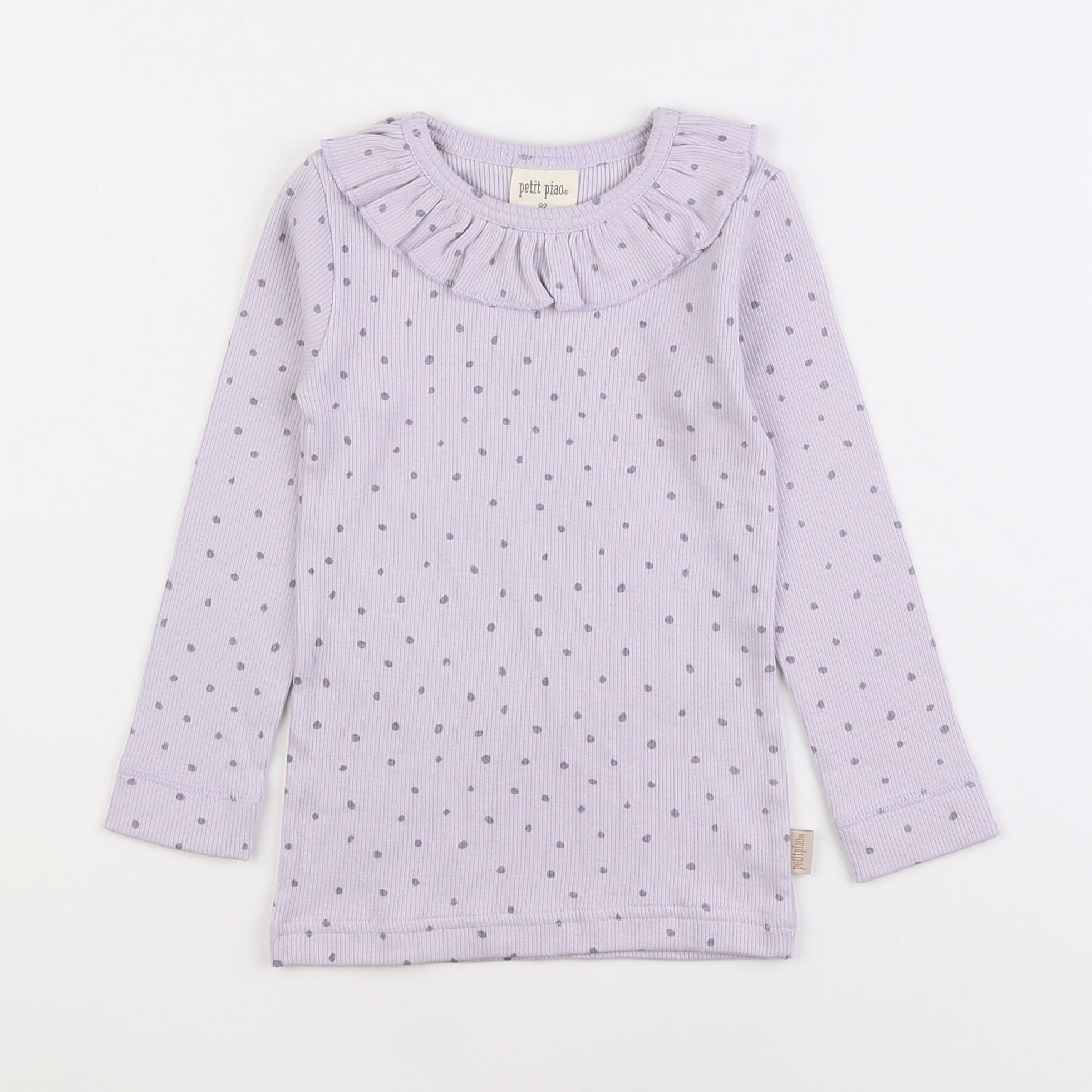 Petit Piao - tee-shirt violet - 12 mois