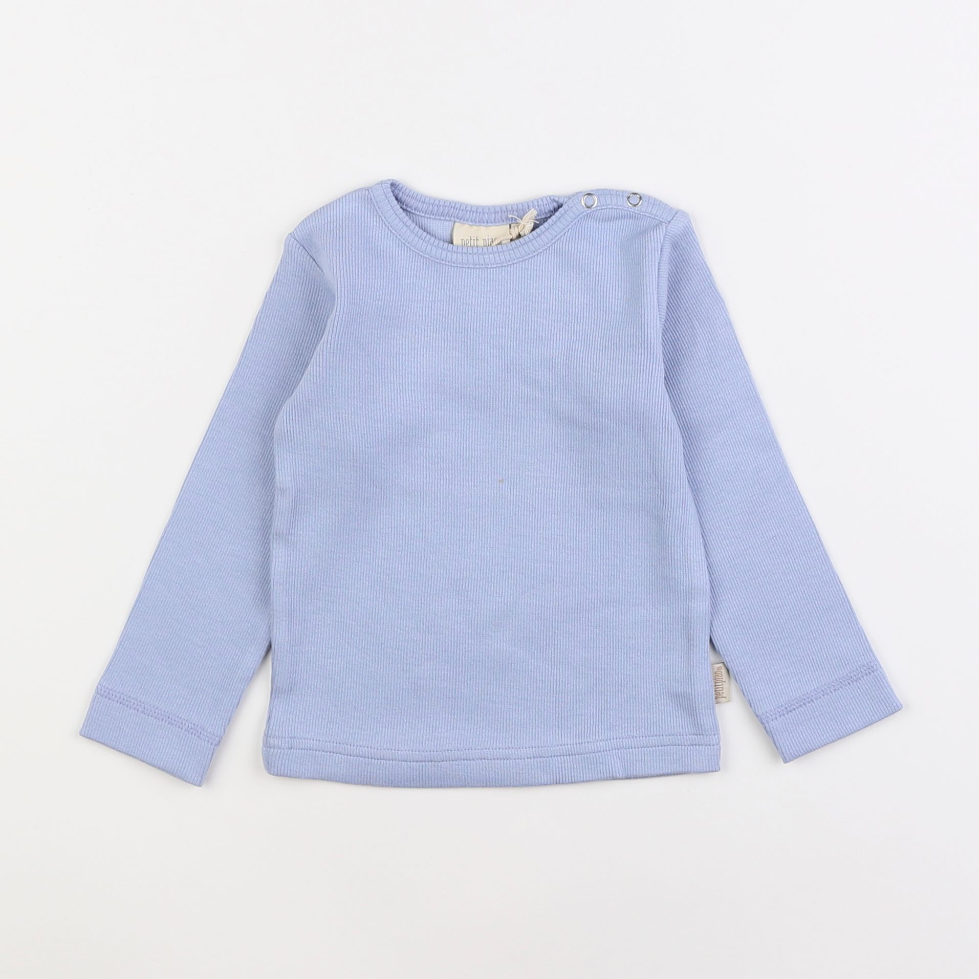 Petit Piao - tee-shirt bleu - 12 mois