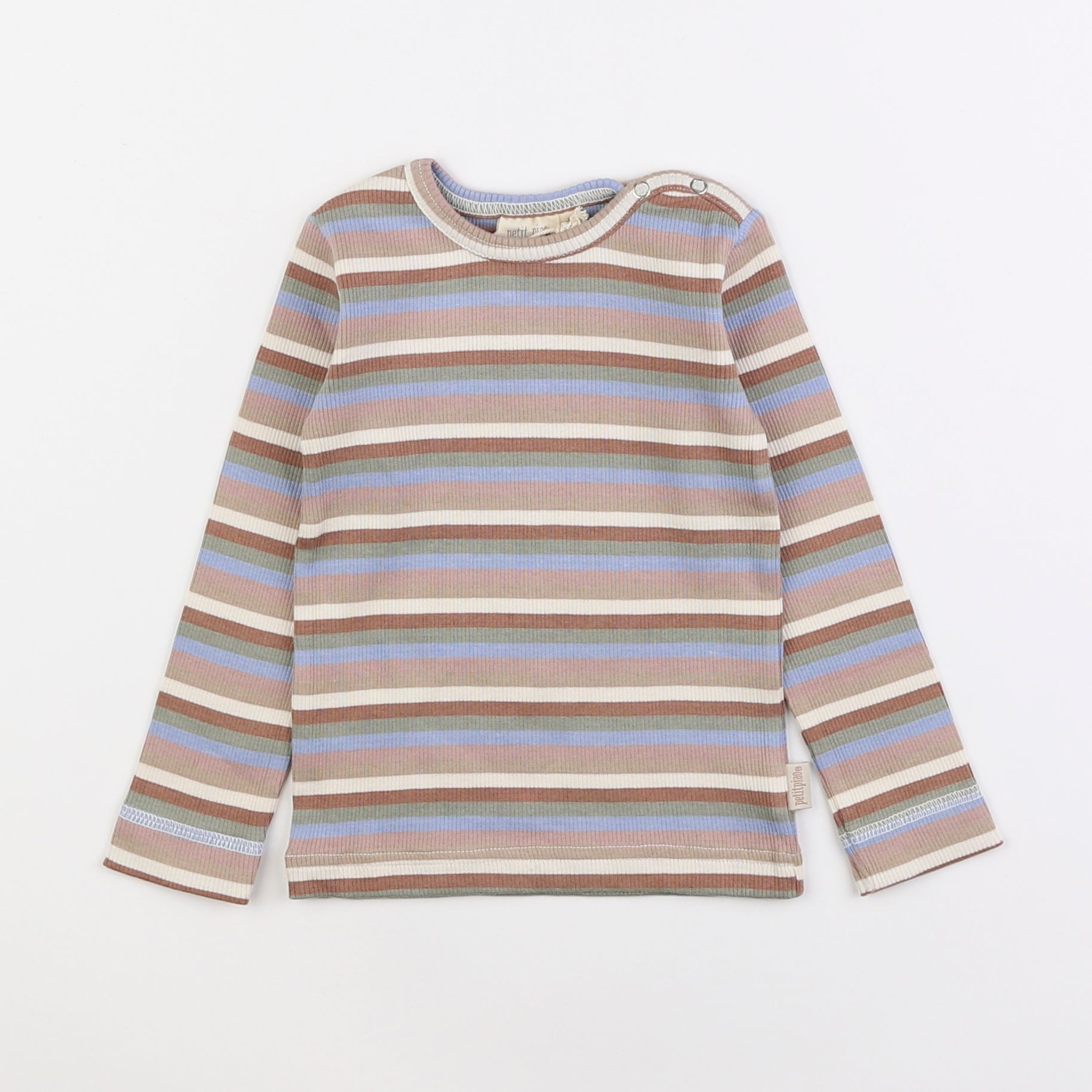 Petit Piao - tee-shirt multicolore - 12 mois