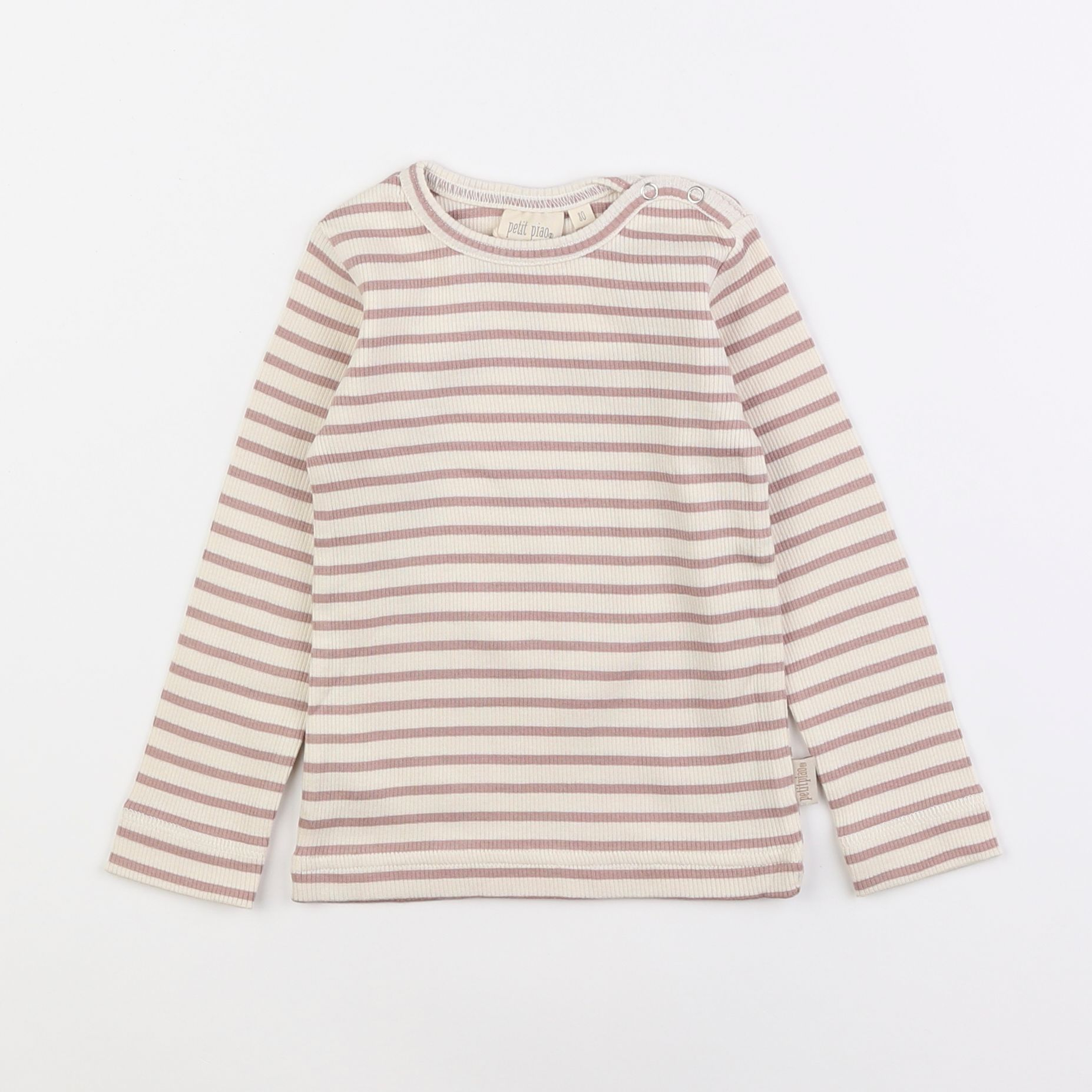 Petit Piao - tee-shirt rose - 12 mois