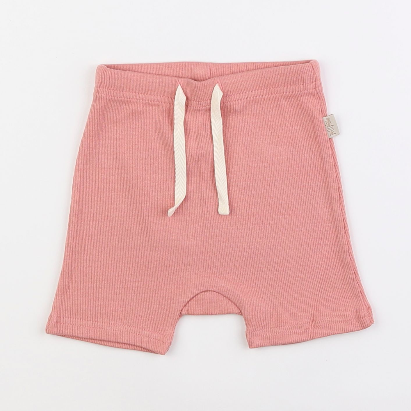 Petit Piao - short rose - 12 mois