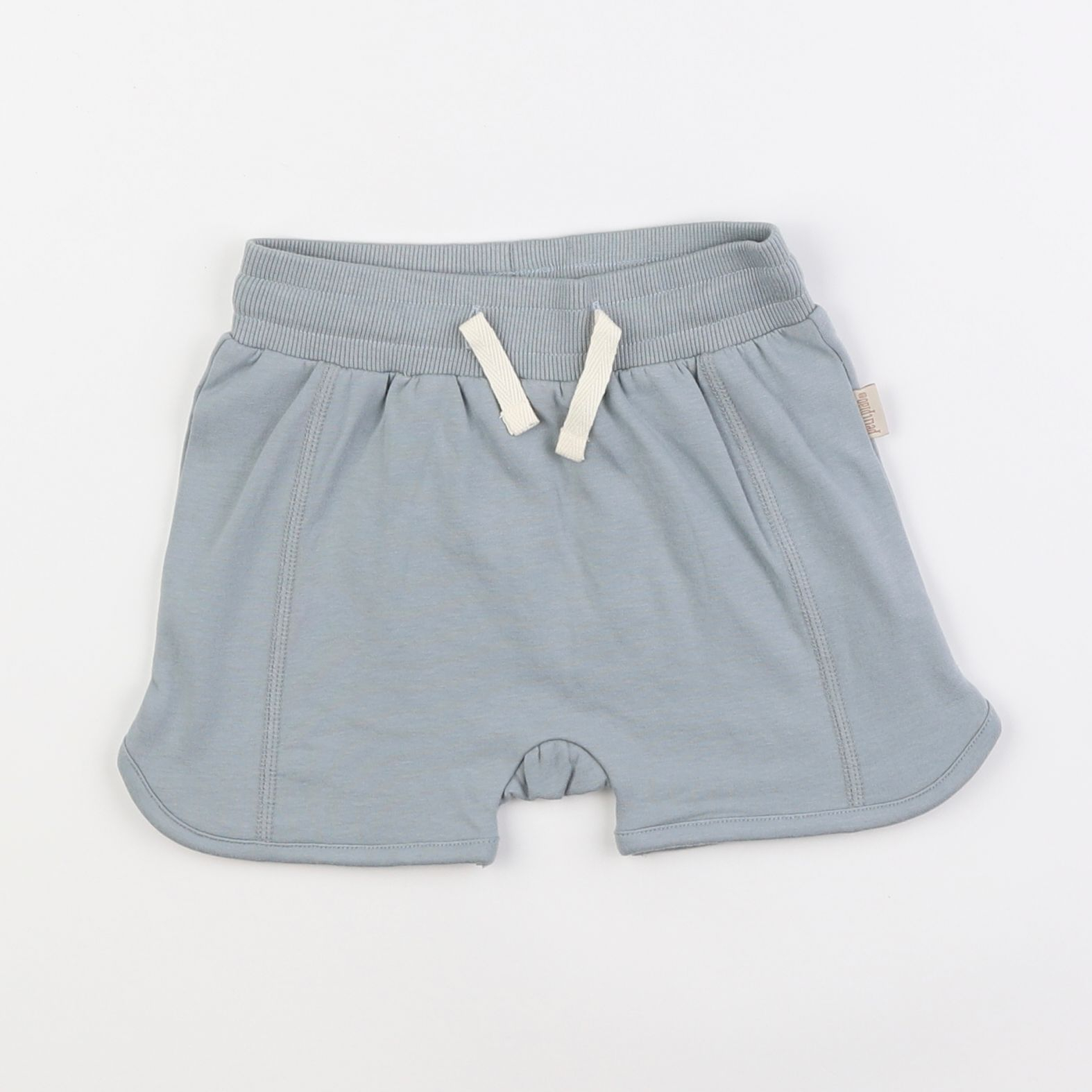 Petit Piao - short bleu - 12 mois