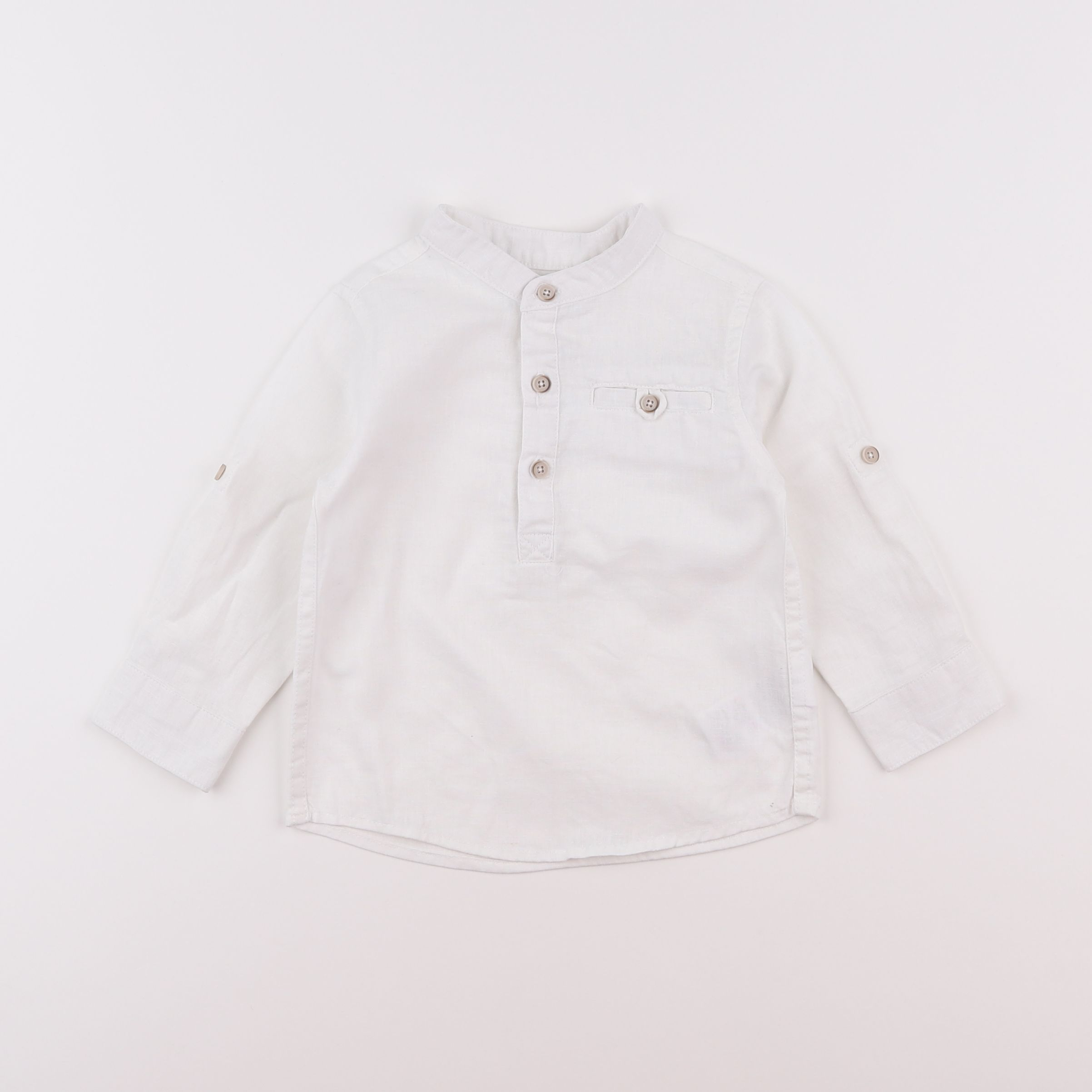 Vertbaudet - chemise blanc - 2 ans