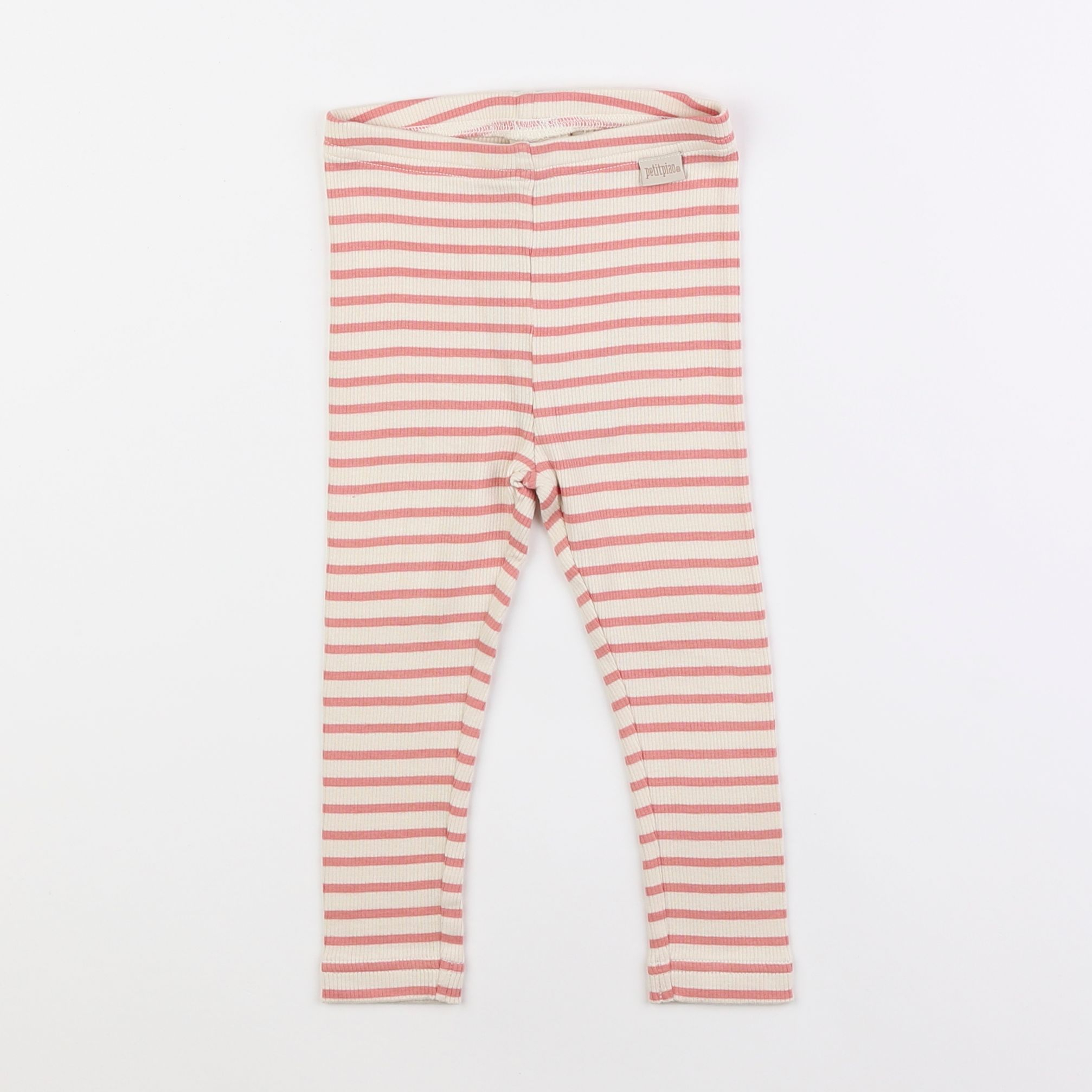 Petit Piao - legging rose - 12 mois