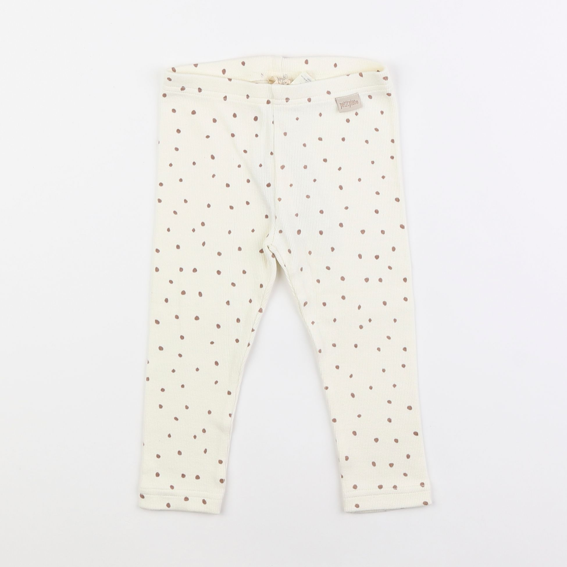 Petit Piao - legging beige - 12 mois