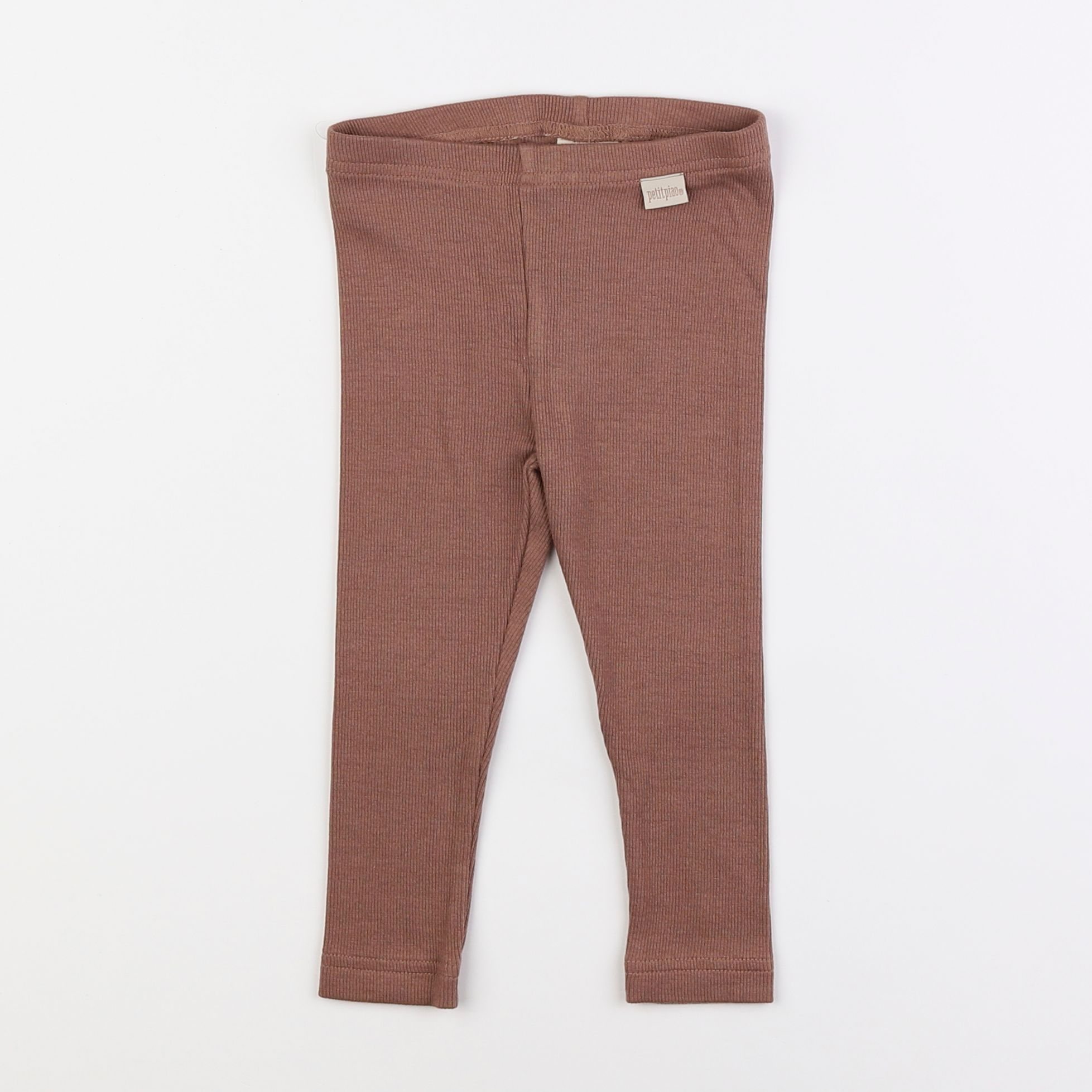 Petit Piao - legging marron - 12 mois