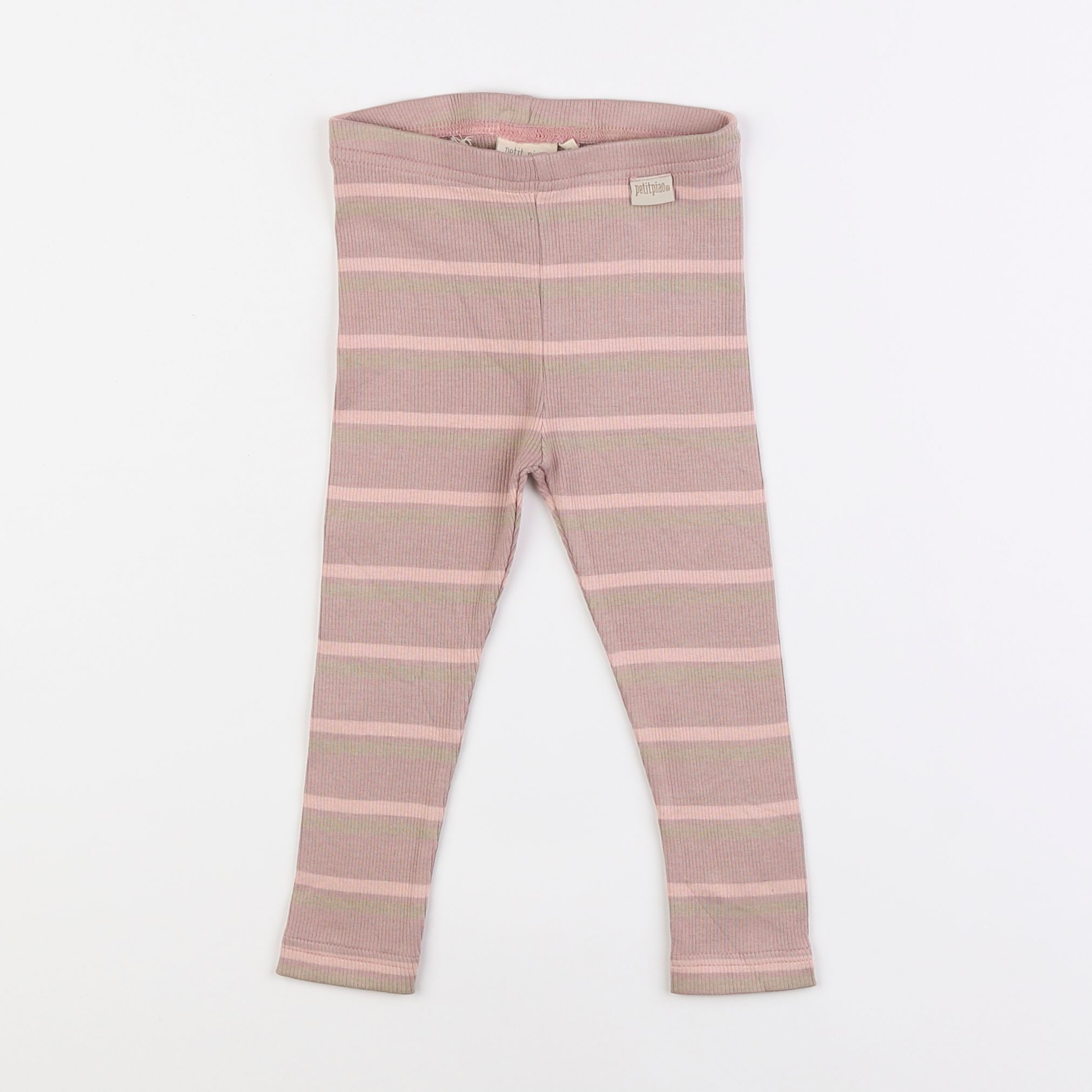 Petit Piao - legging rose - 12 mois