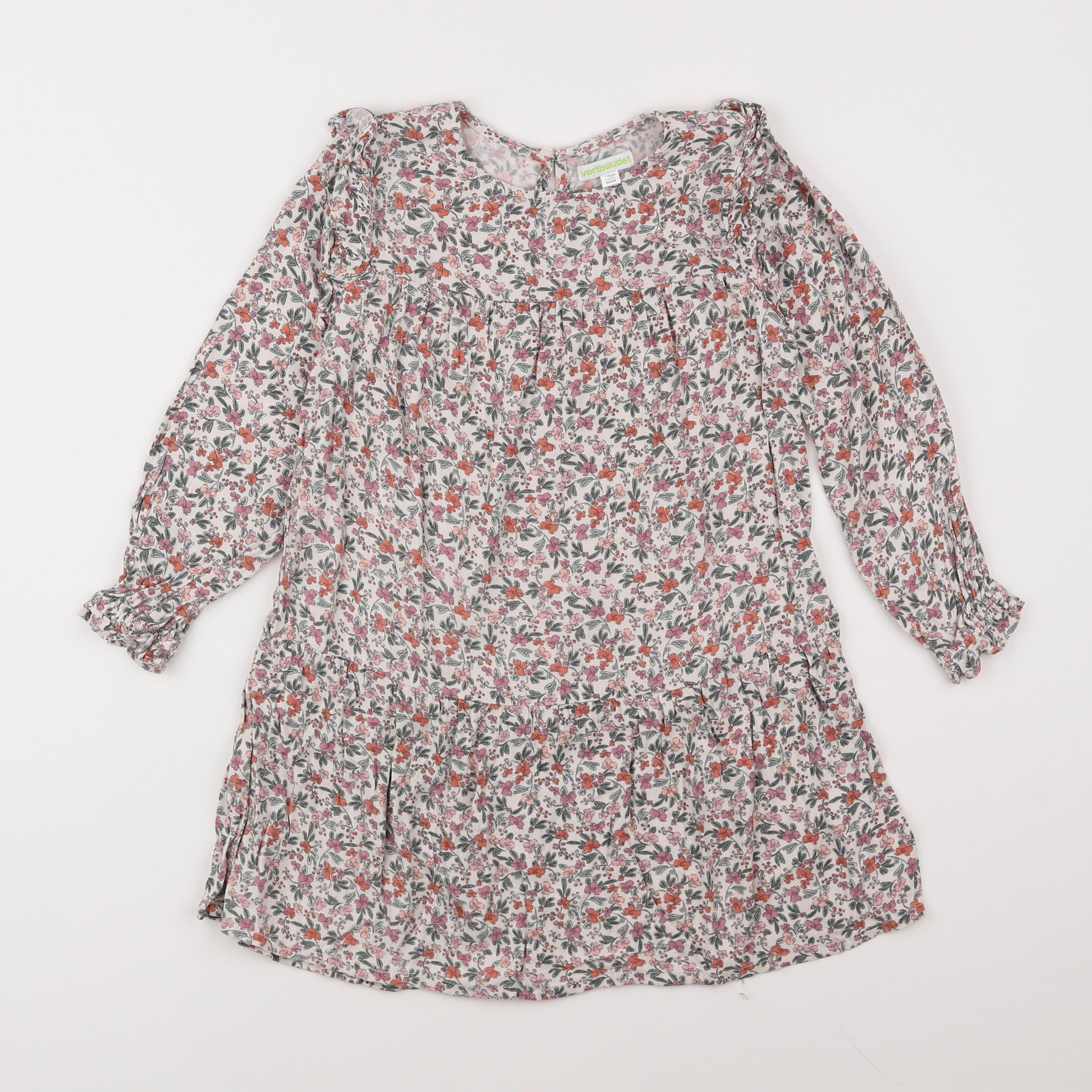 Vertbaudet - robe rose - 6 ans