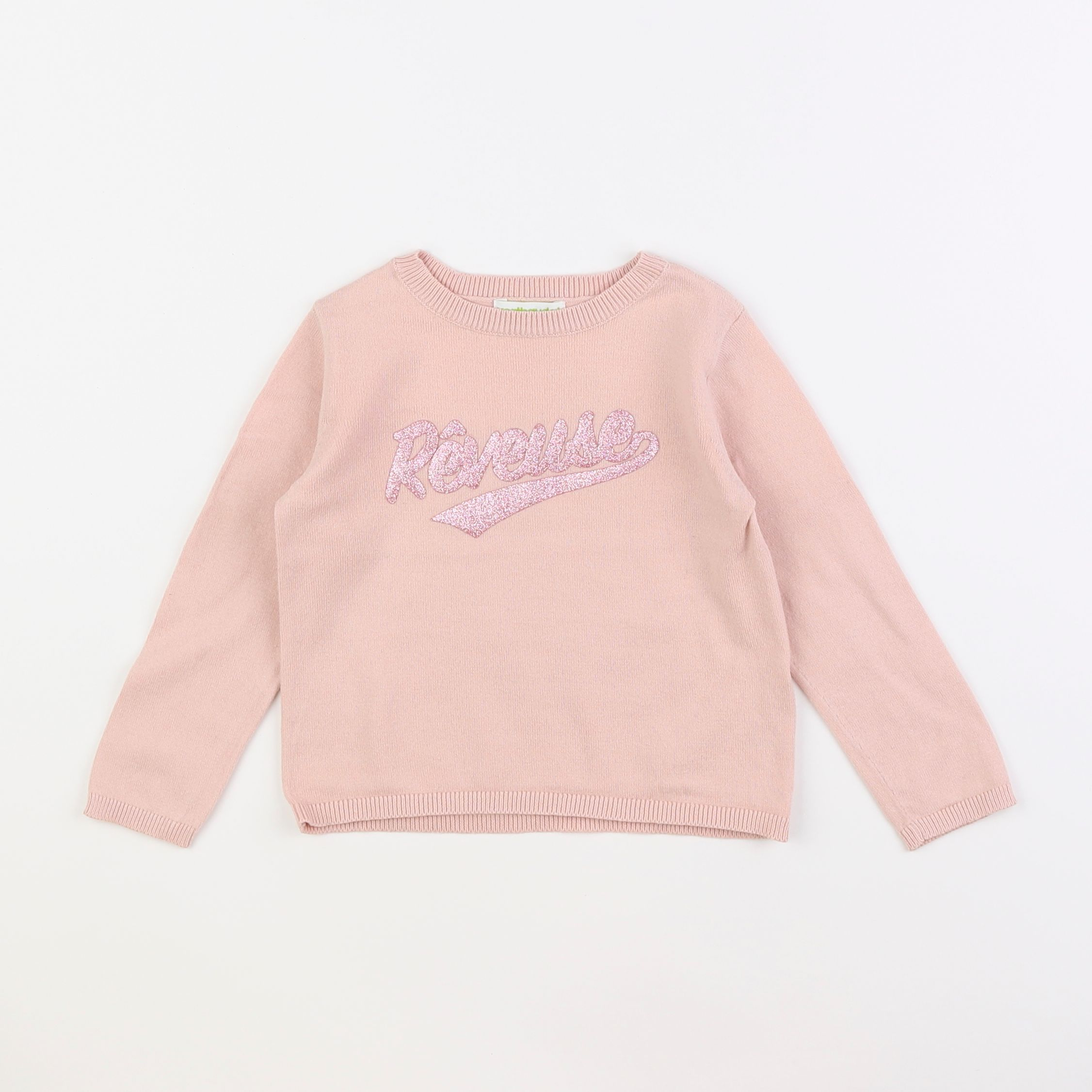 Vertbaudet - pull rose - 2 ans