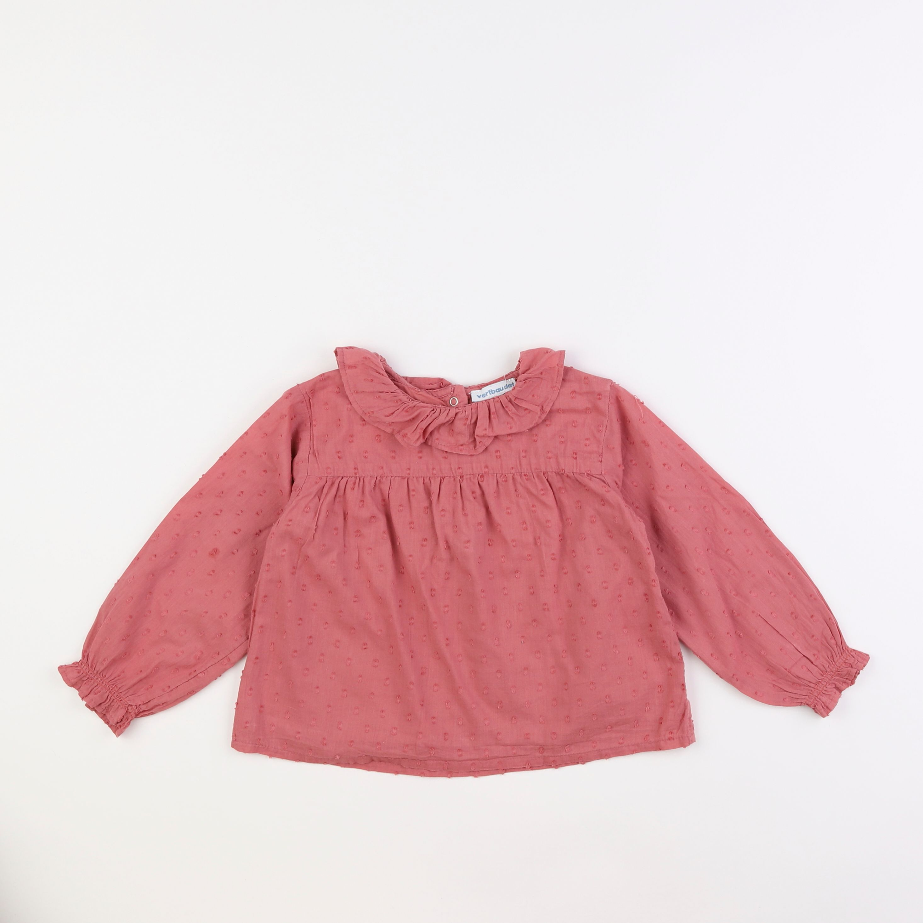 Vertbaudet - blouse rose - 3 ans