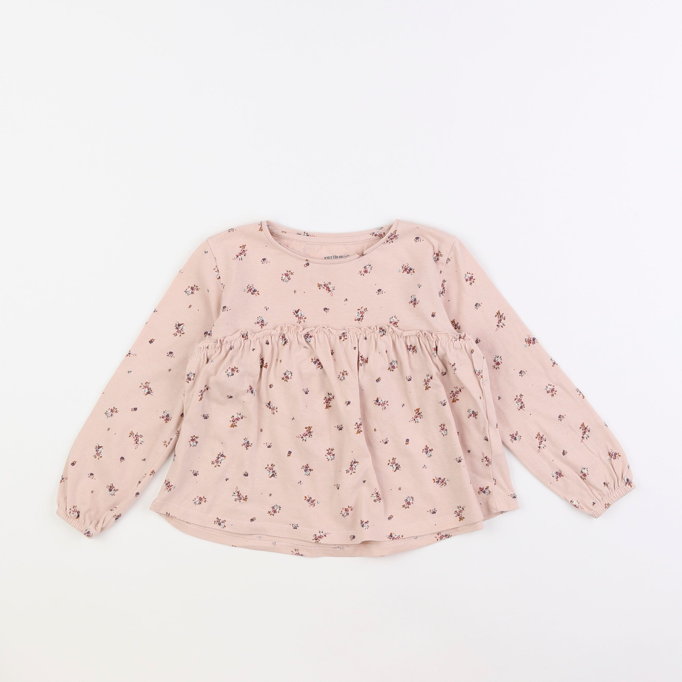 Vertbaudet - tee-shirt rose - 3 ans