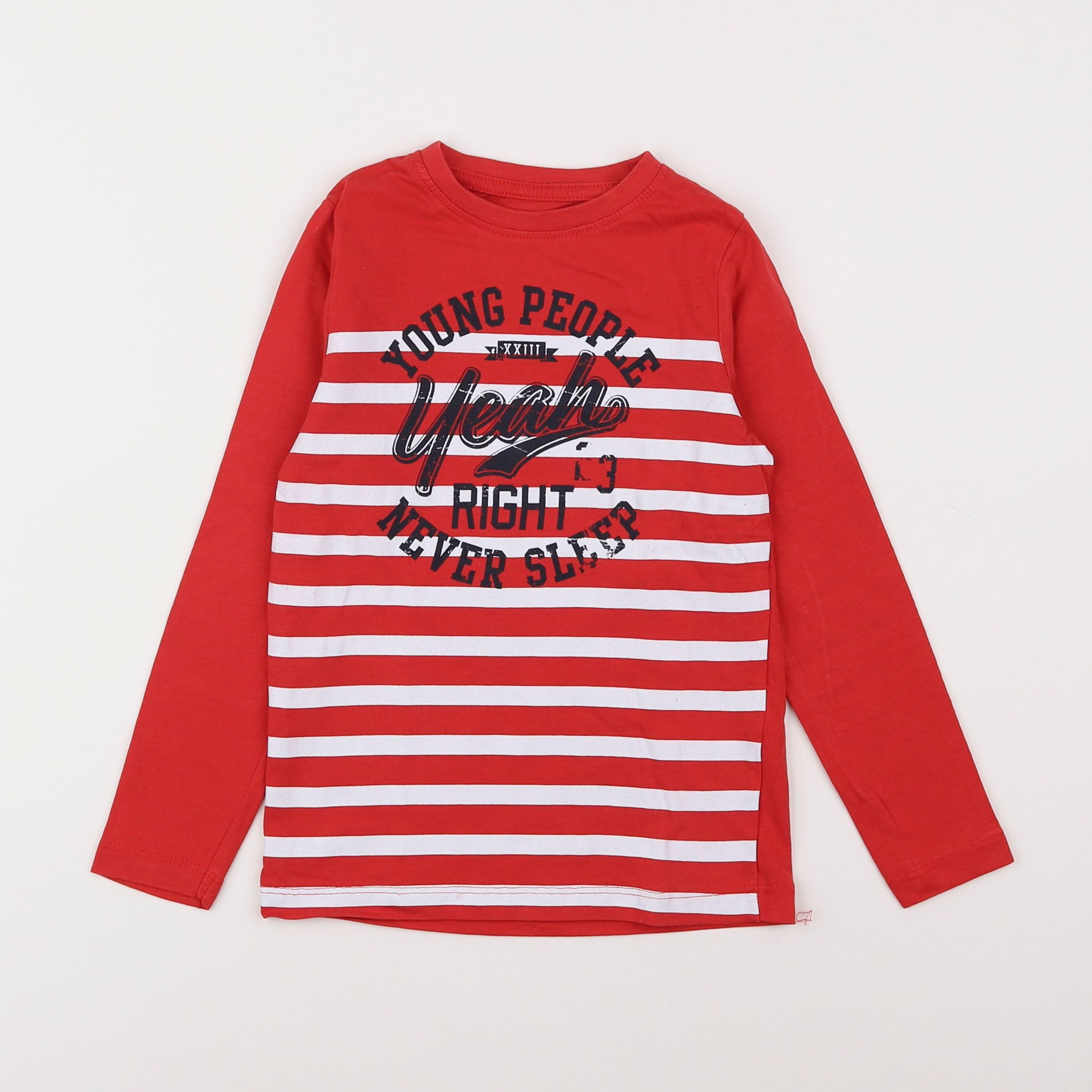 Vertbaudet - tee-shirt rouge - 5 ans