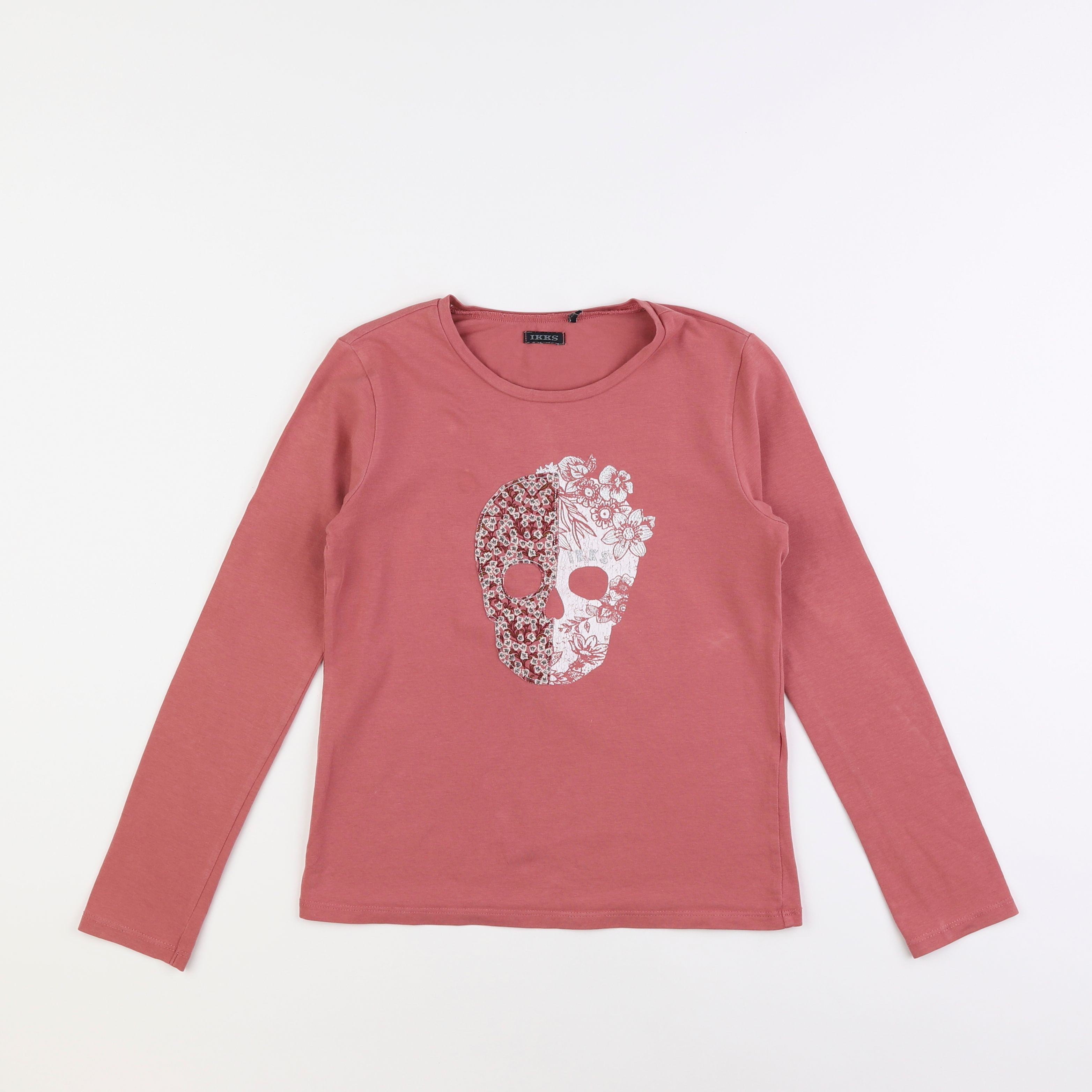 IKKS - tee-shirt rose - 10 ans