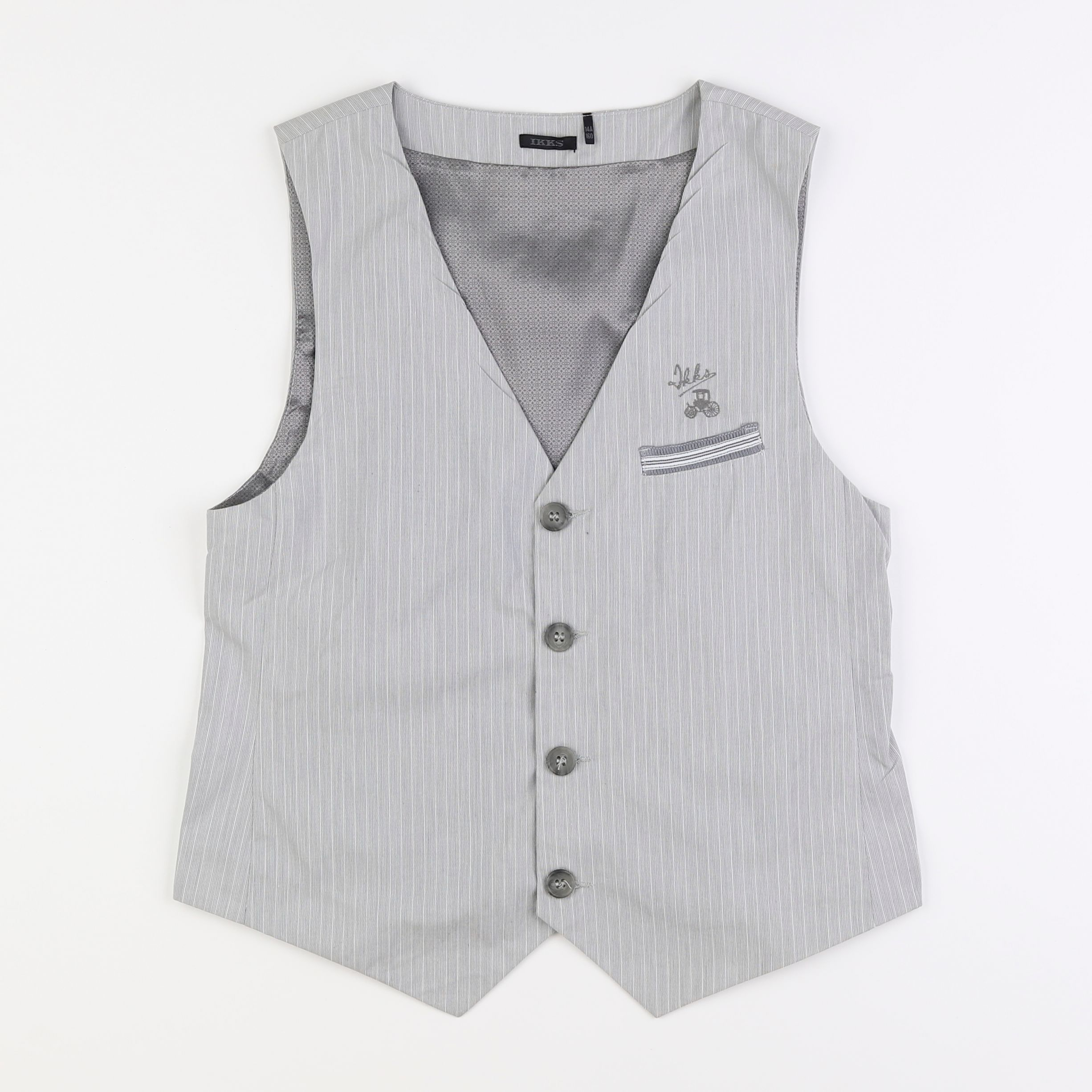 IKKS - gilet gris - 14 ans