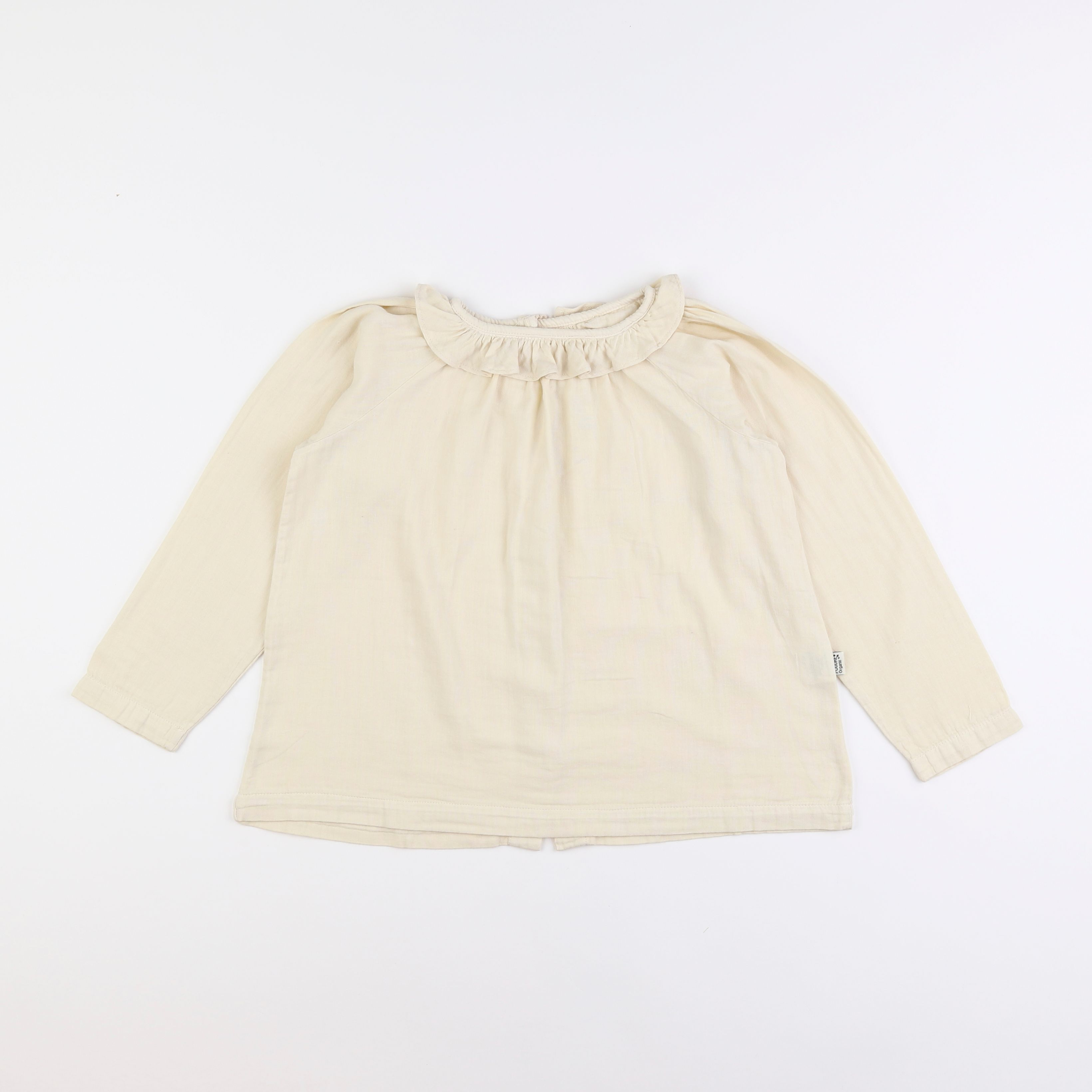 Poudre Organic - blouse beige - 8 ans