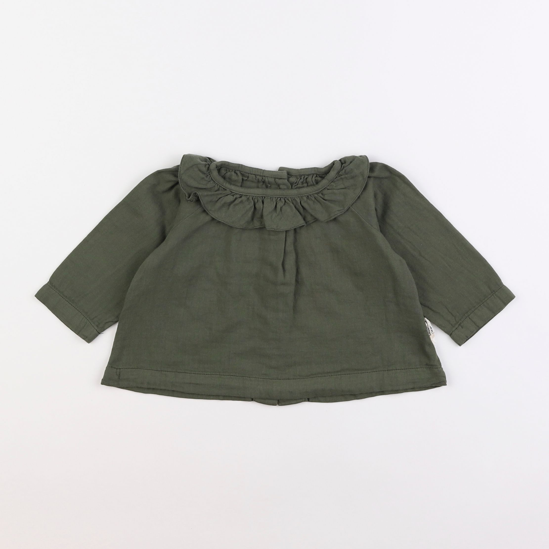 Poudre Organic - blouse vert - 1 mois