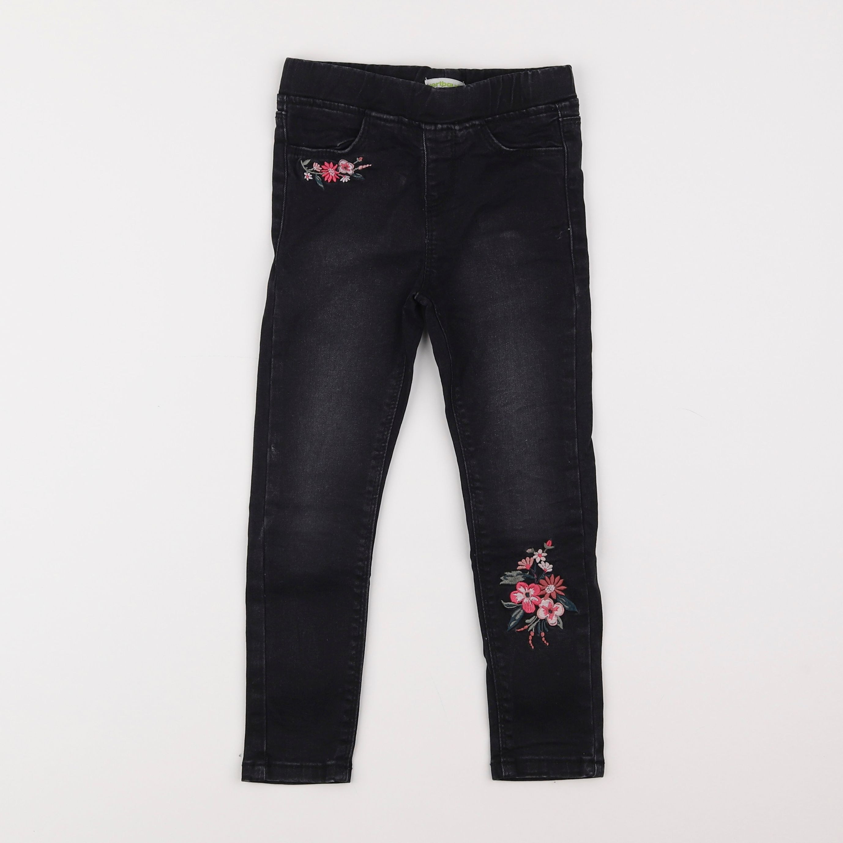 Vertbaudet - jegging noir - 4 ans