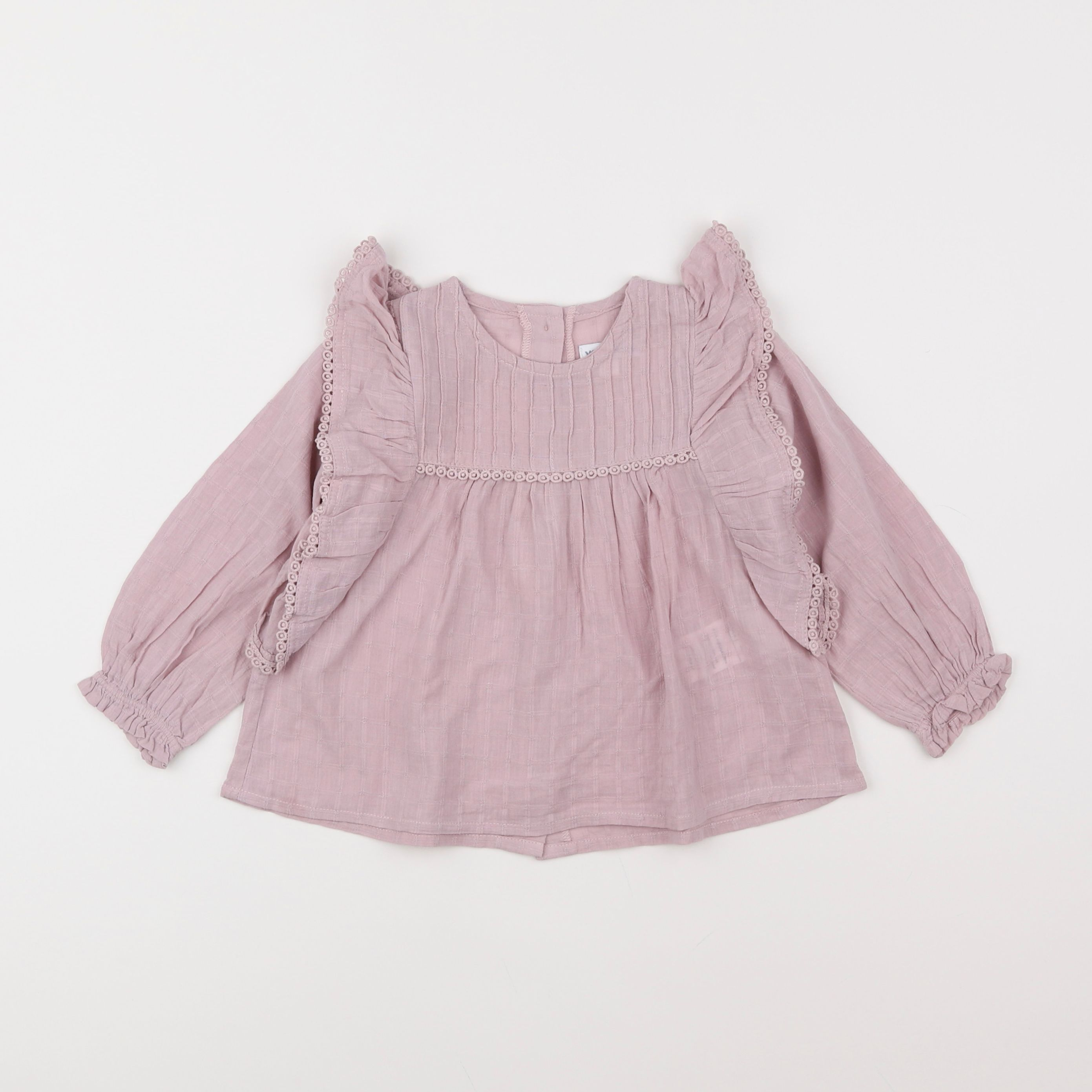 Vertbaudet - blouse rose - 2 ans