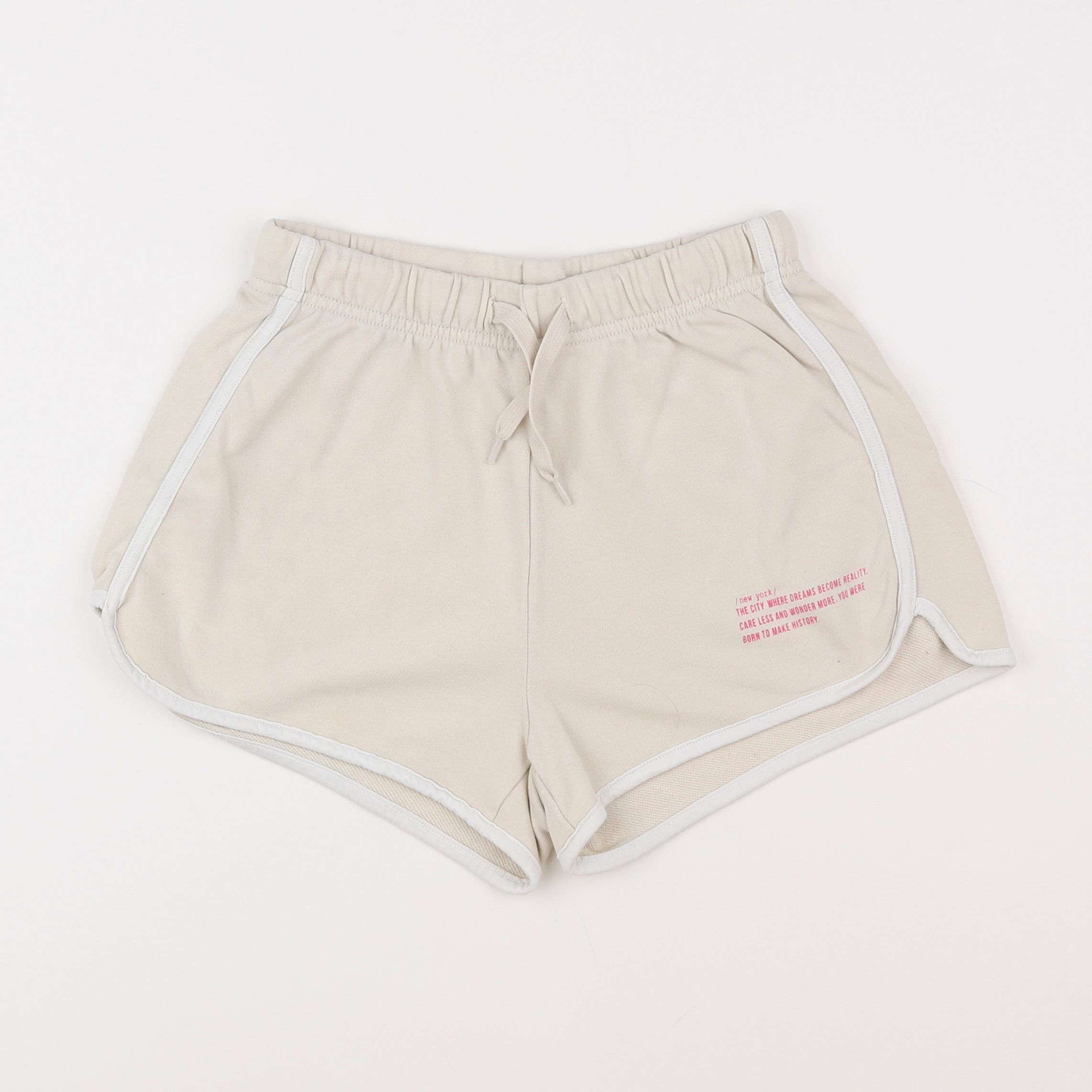 H&M - short beige - 11/12 ans