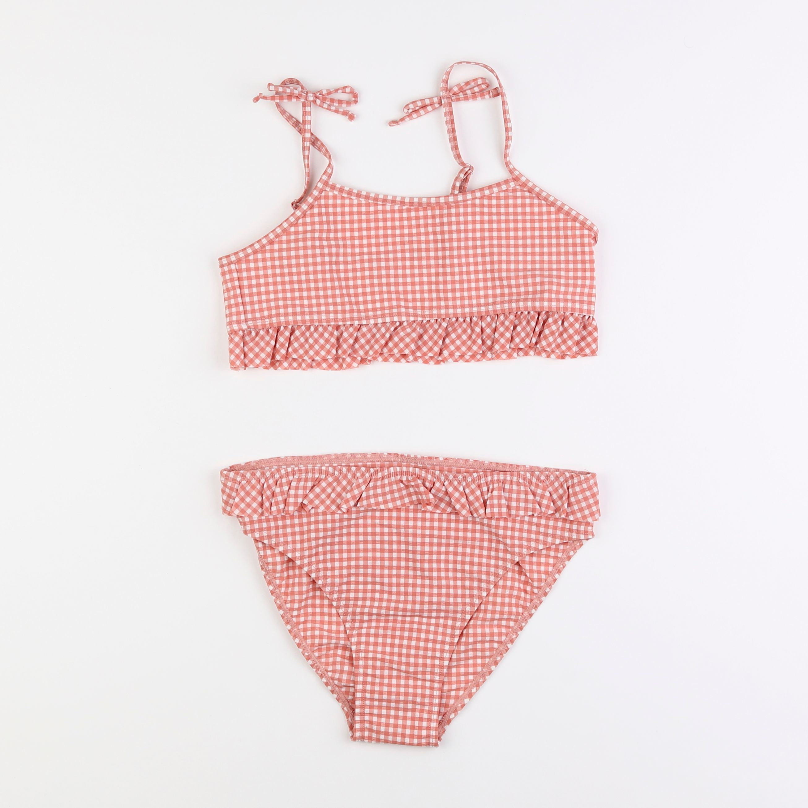 Vertbaudet - maillot de bain rose - 14 ans