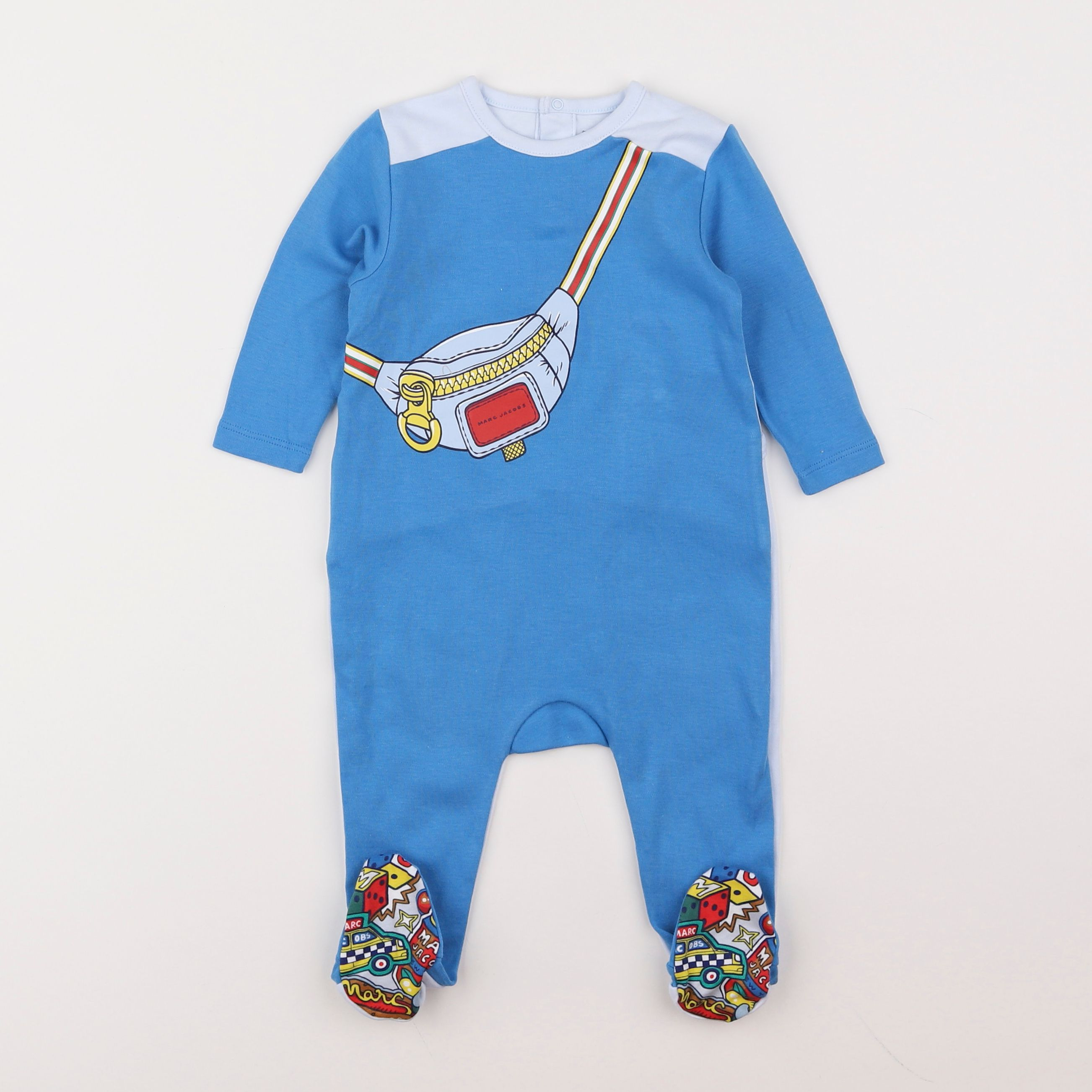 Little marc jacobs - pyjama coton bleu - 9 mois