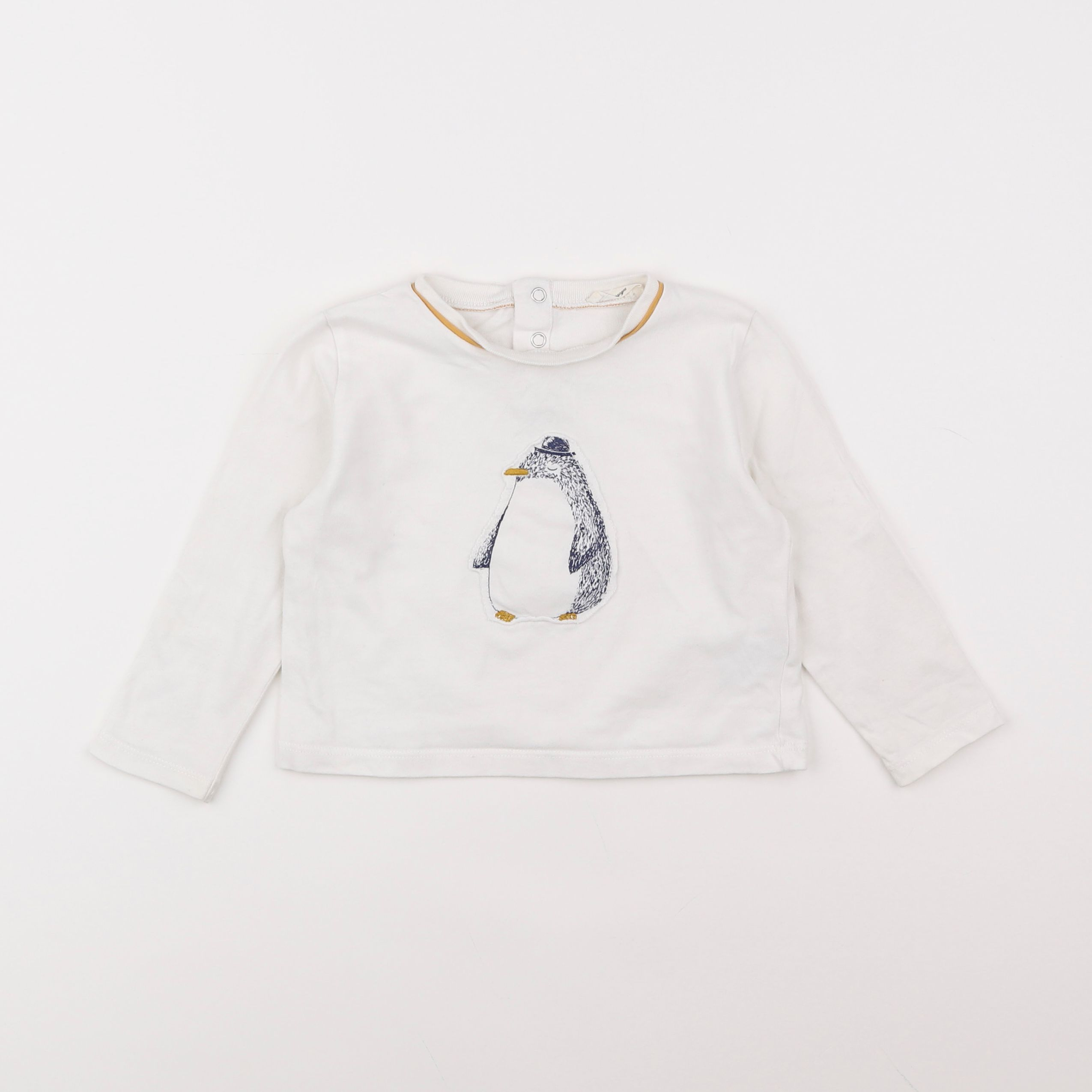 Little Cigogne - tee-shirt blanc - 18 mois