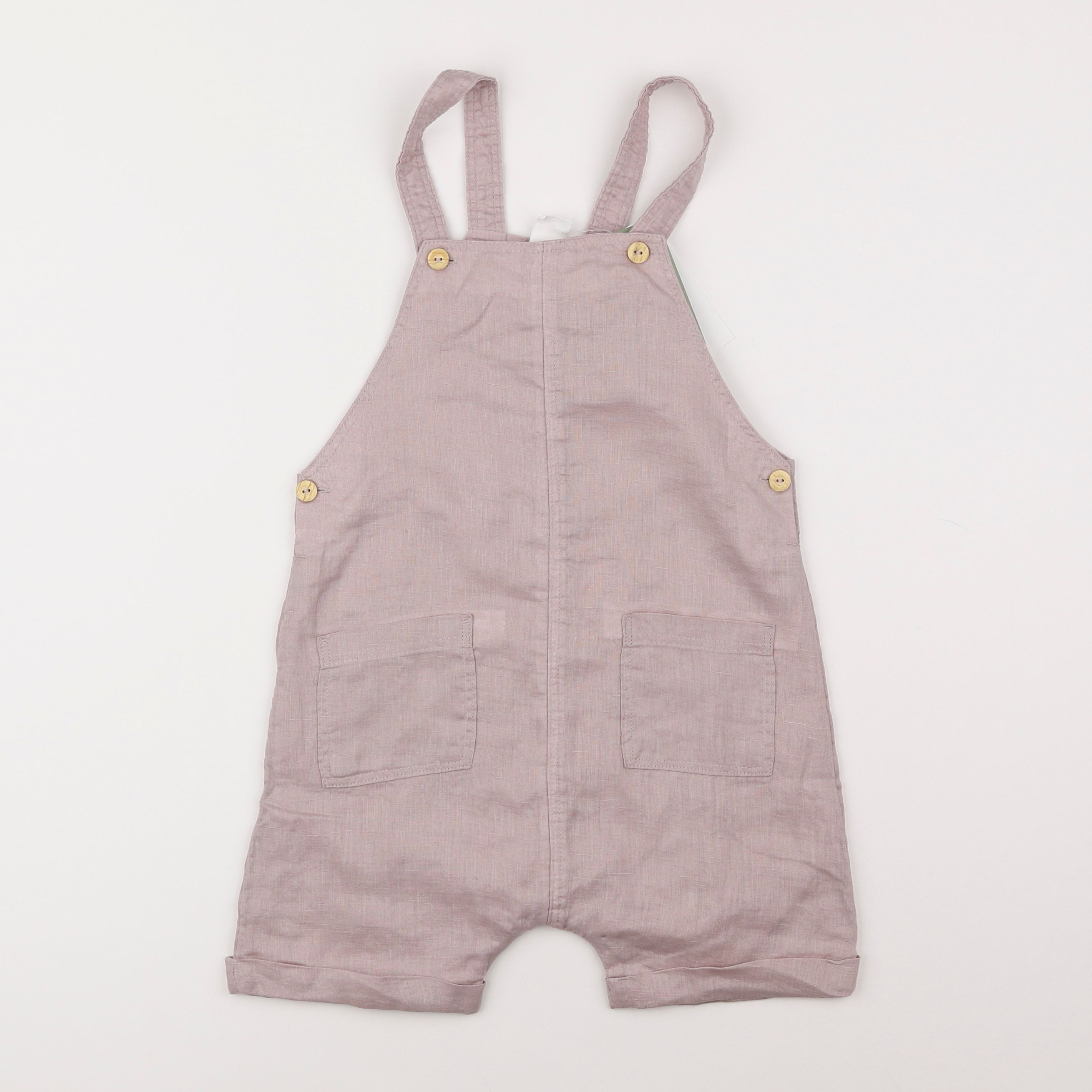 H&M - salopette gris - 3/4 ans