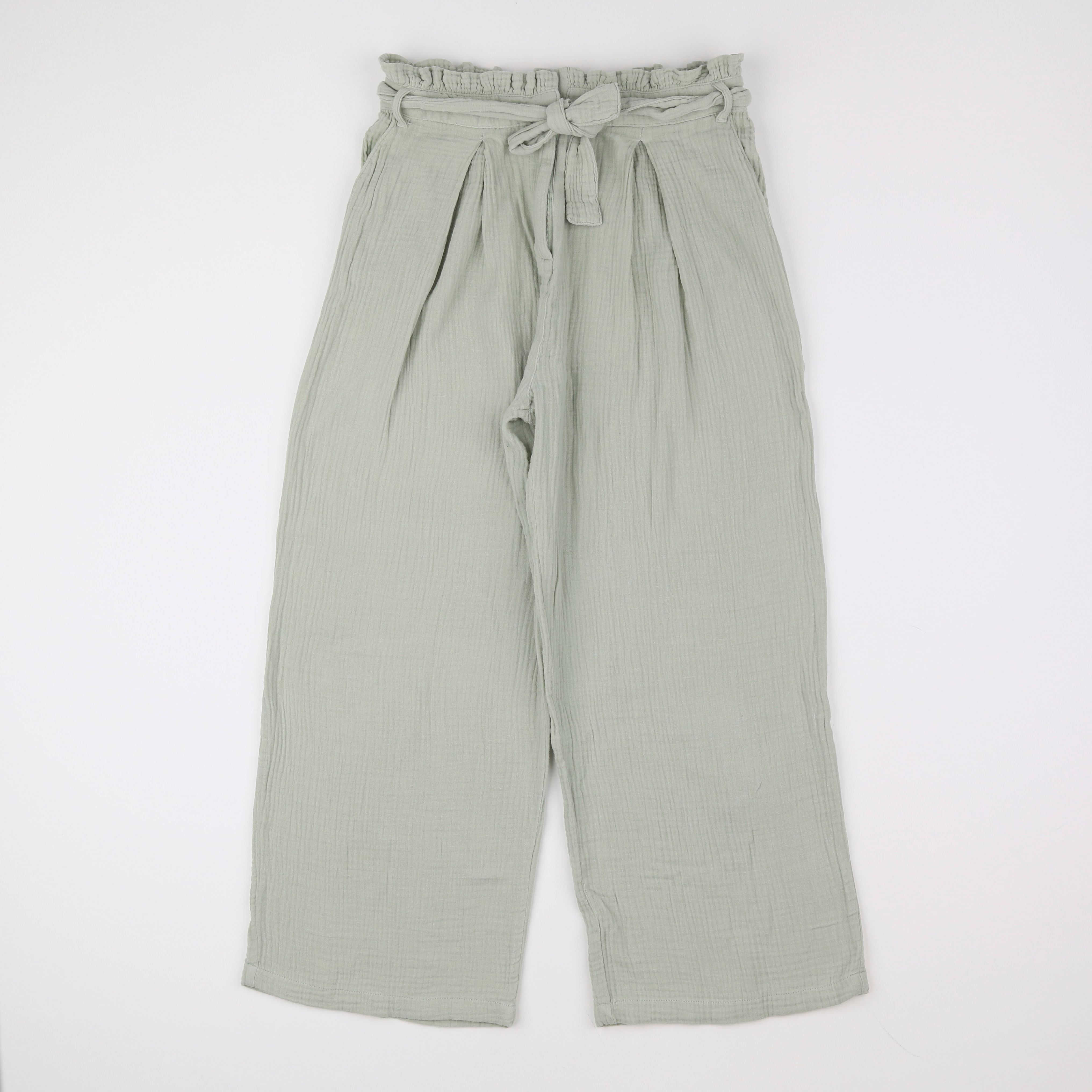 Vertbaudet - pantalon vert - 14 ans